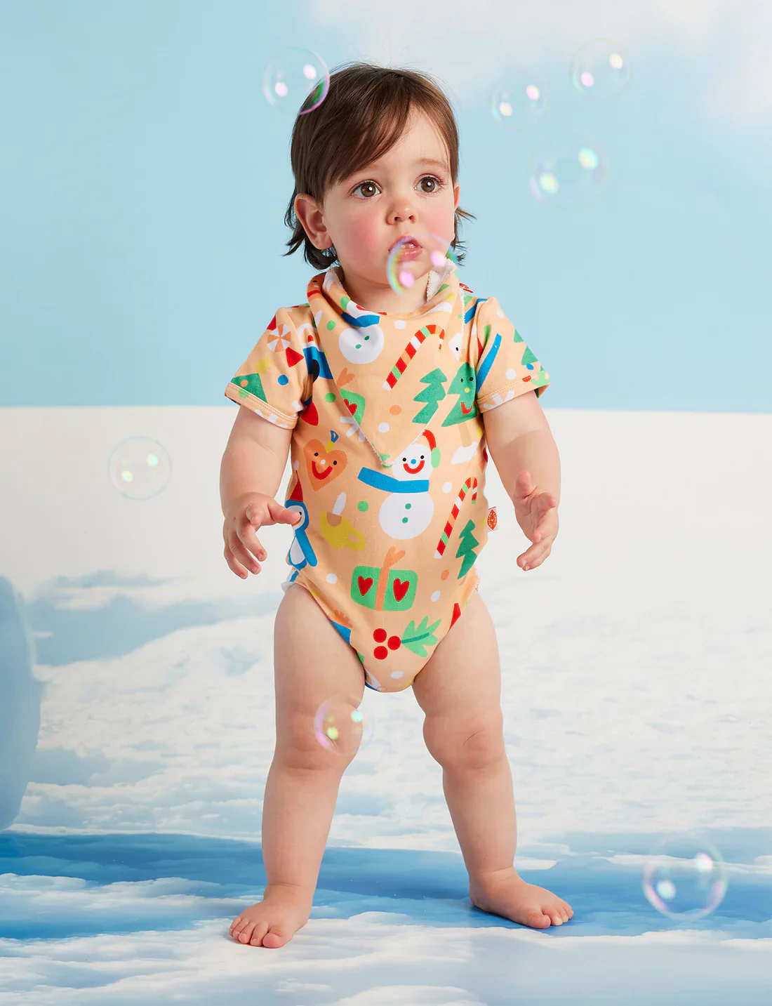 Twinkle Town Short Sleeve Bodysuit - Image 3