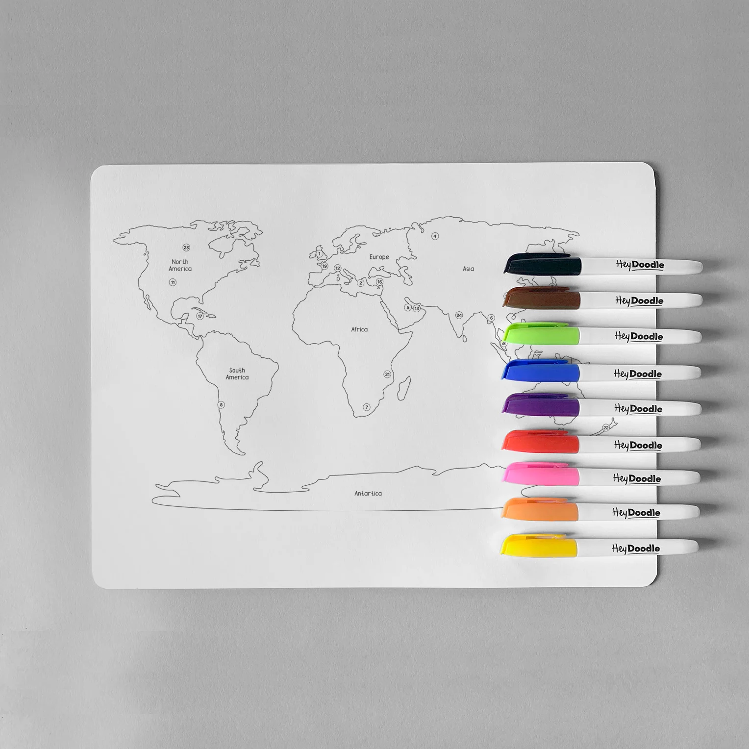 Mat World Countries | EDU - Image 4