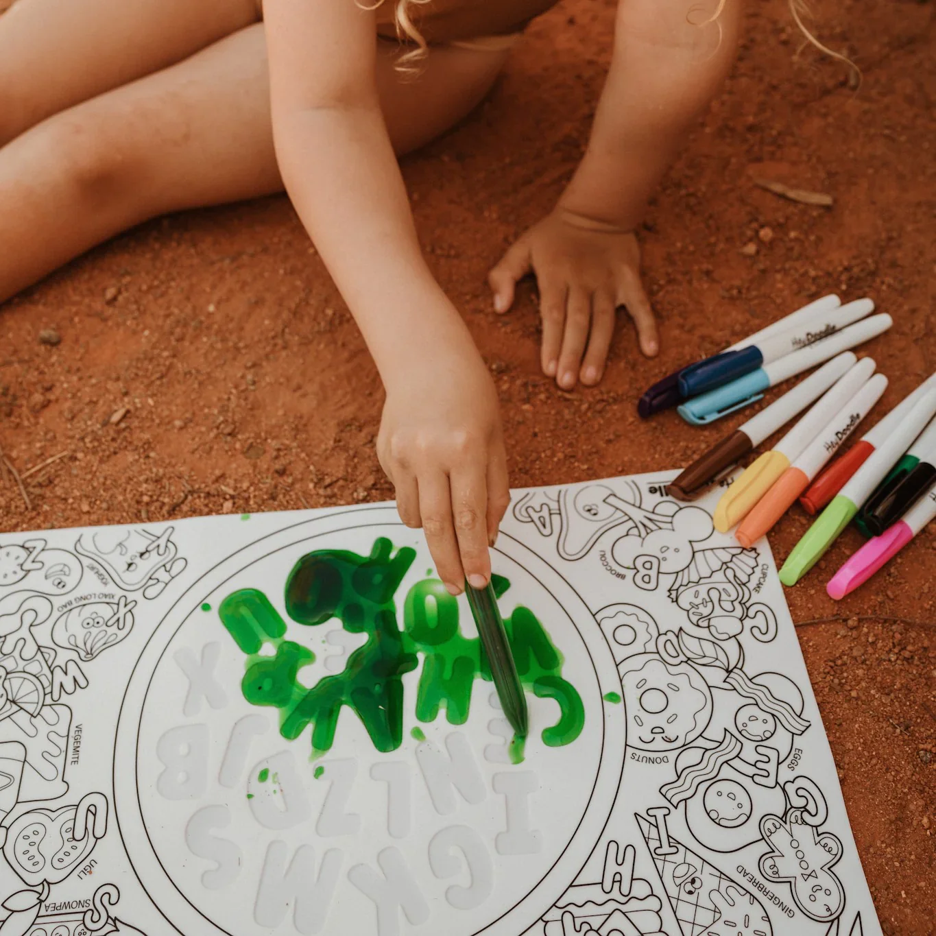 Sensory Mat Alphabet Soup - Image 4