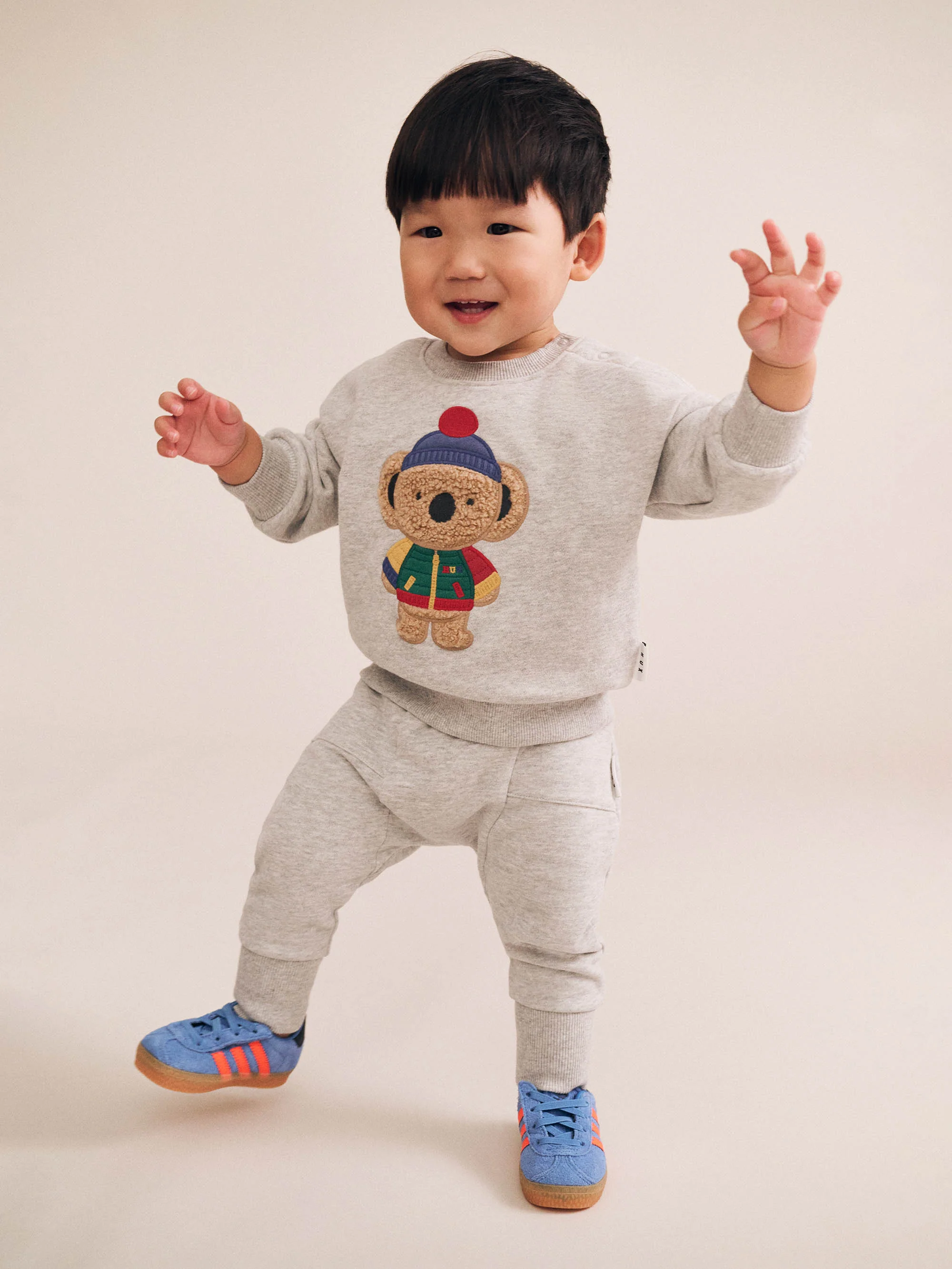 Grey Drop Crotch Trackpant - Image 2