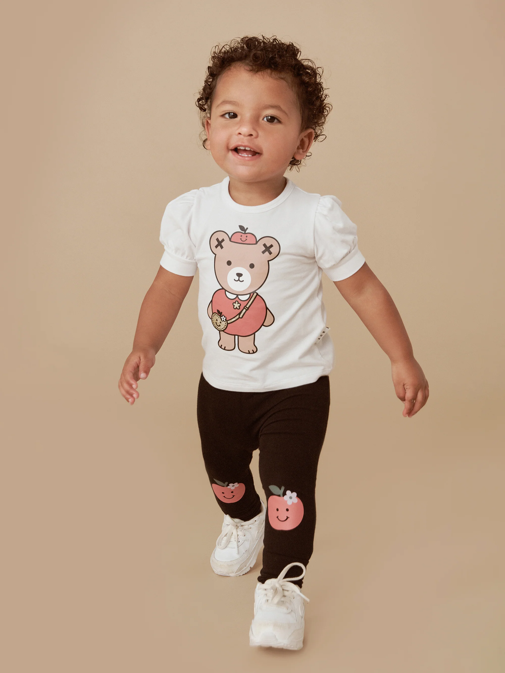 Huxbaby Apple Knee Legging - Black - Image 4