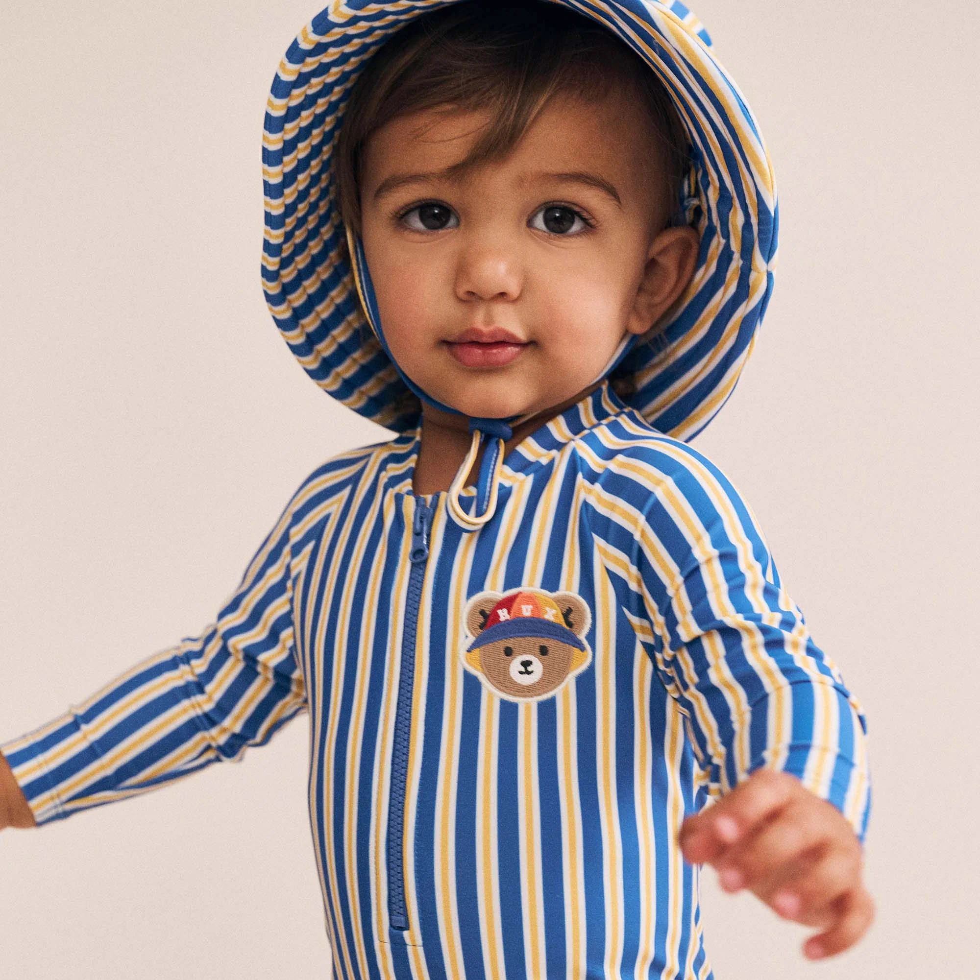 Beach Hux Stripe Rashie - Image 2