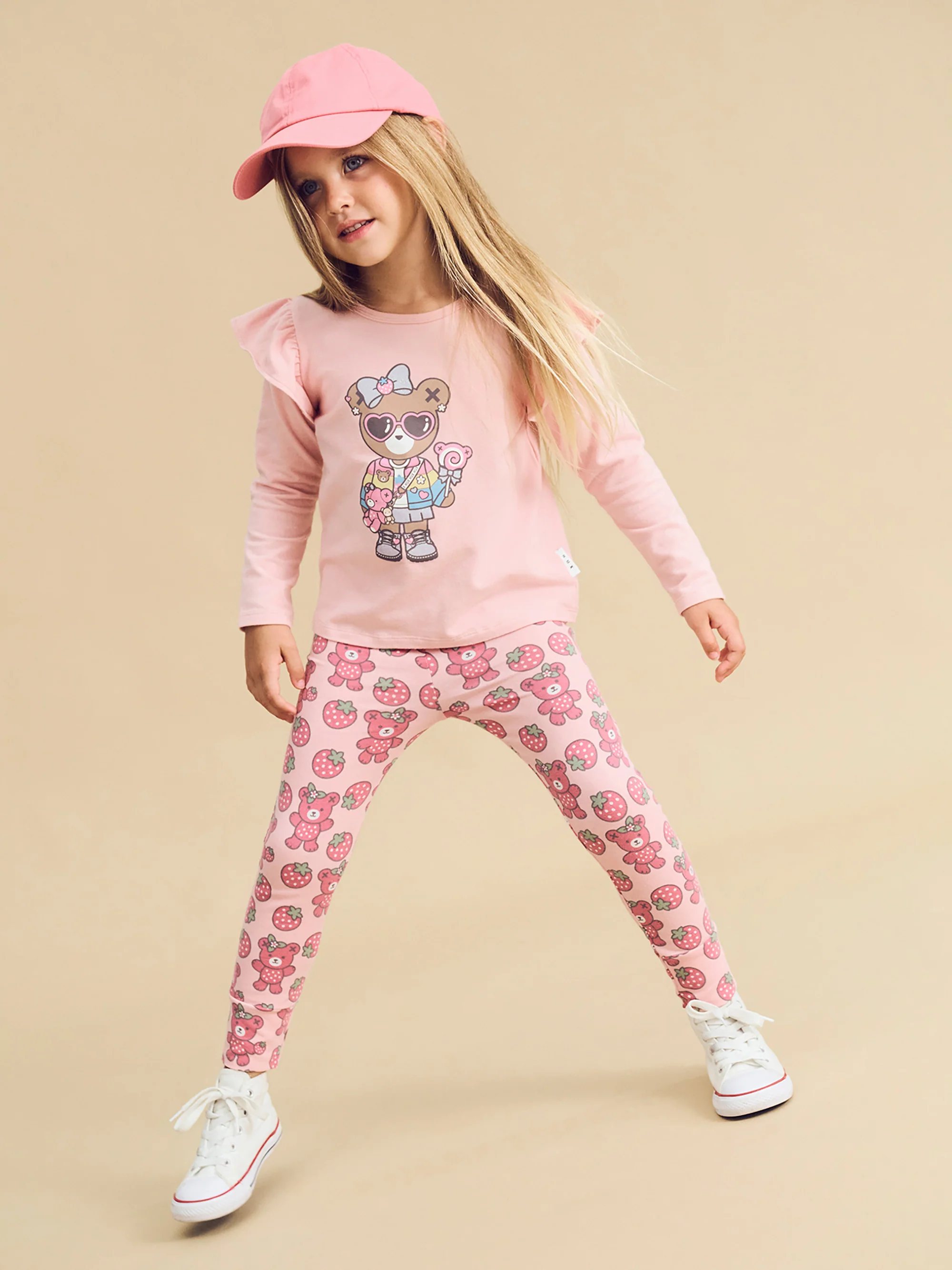 Berry Bear Legging - Candy - Image 5