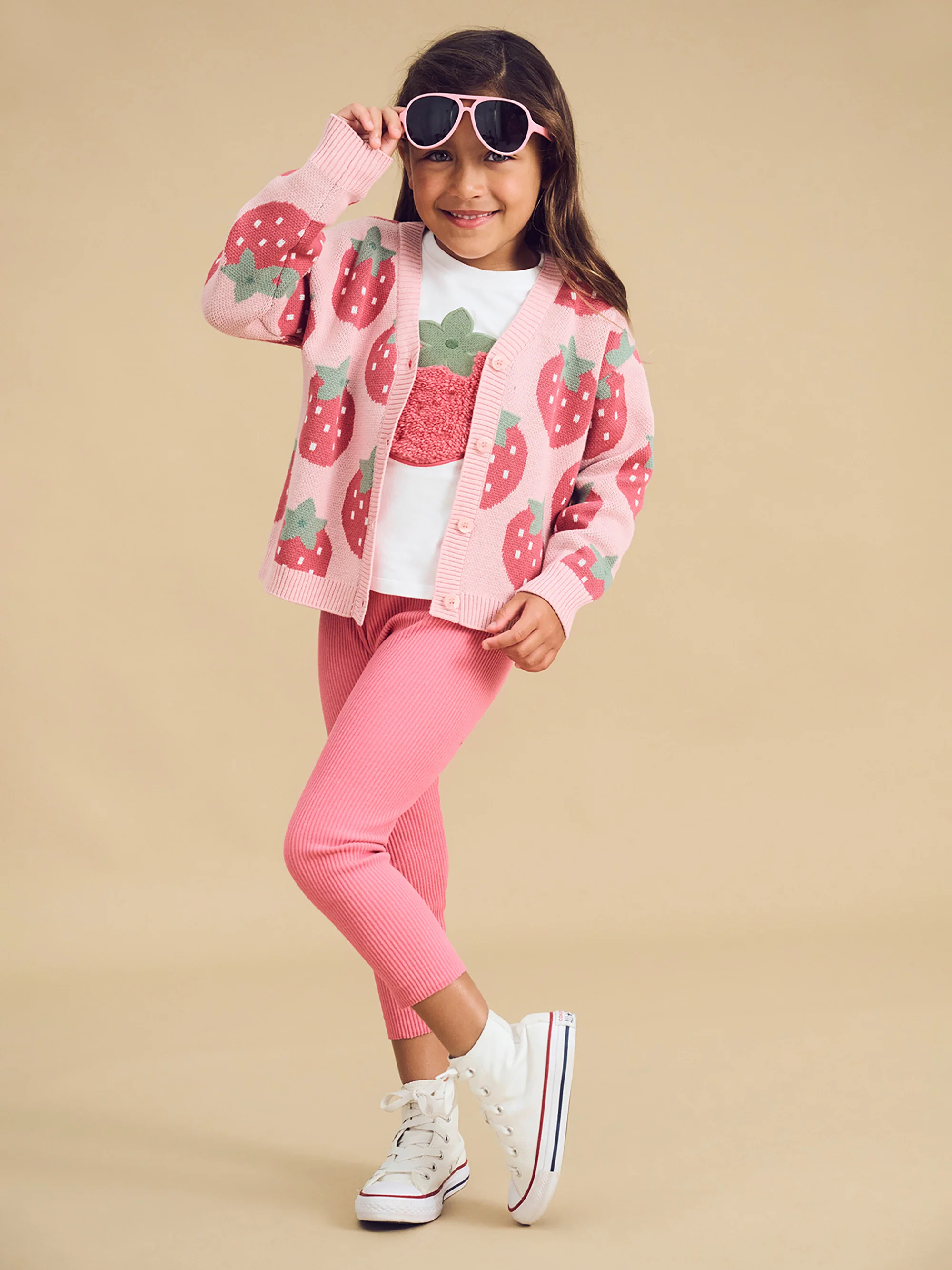 Berry Boxy Cardi - Candy - Image 2