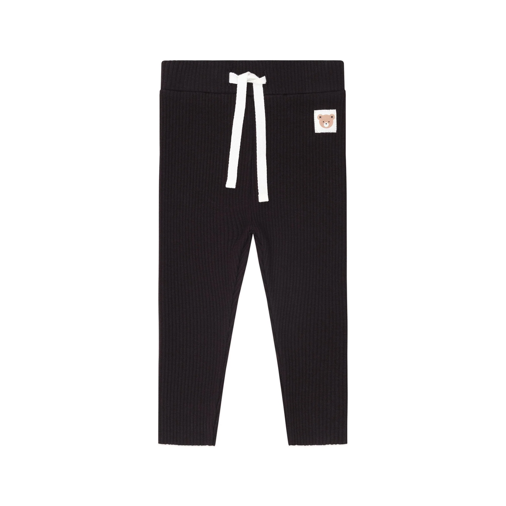 Black Rib Legging
