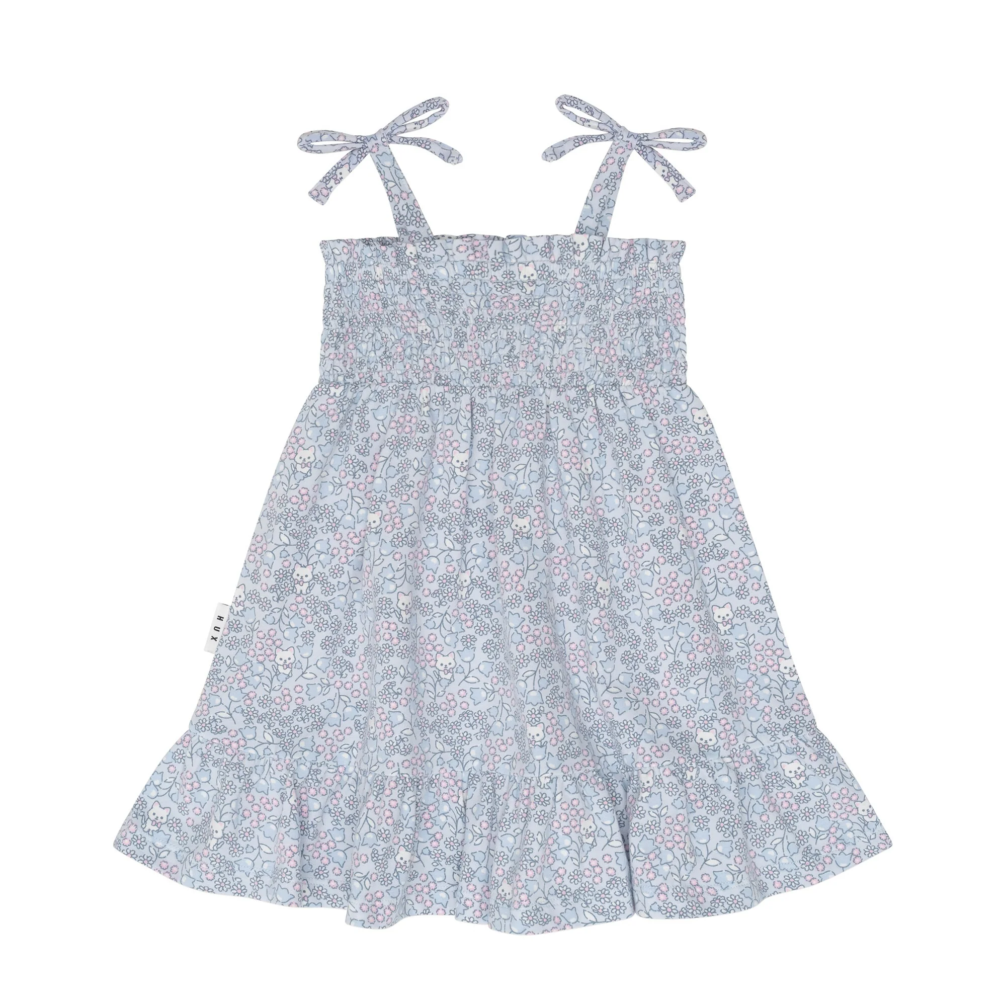 Bluebell Floral Shirred Dress - Image 4