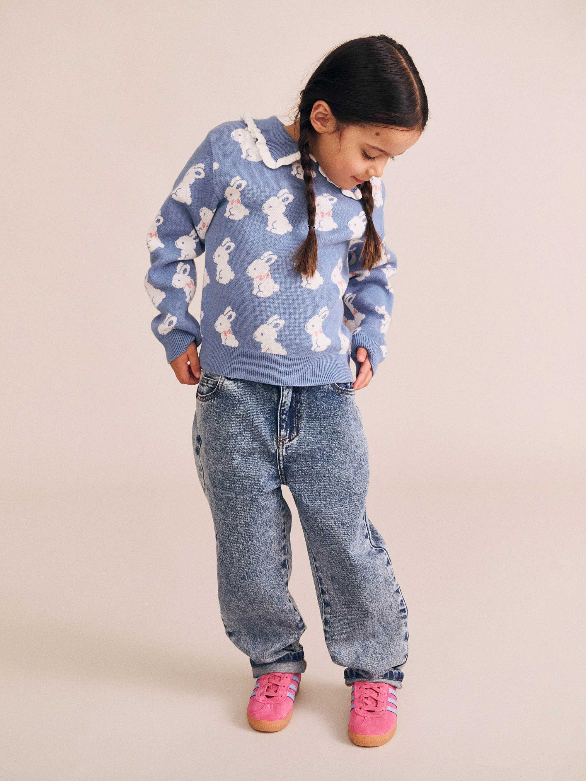 Bunny Field Frill Collar Pullover - Image 3