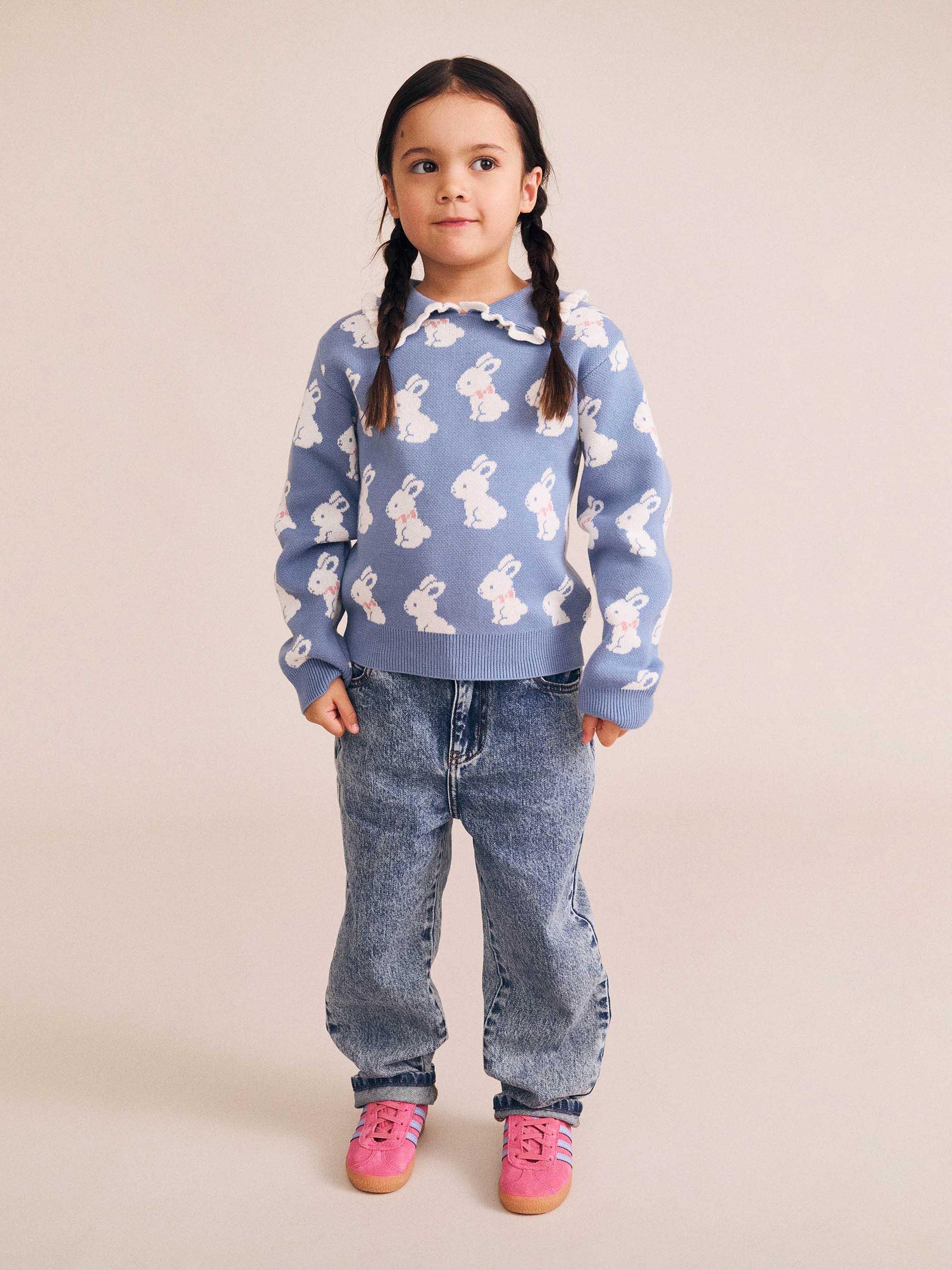 Bunny Field Frill Collar Pullover - Image 4