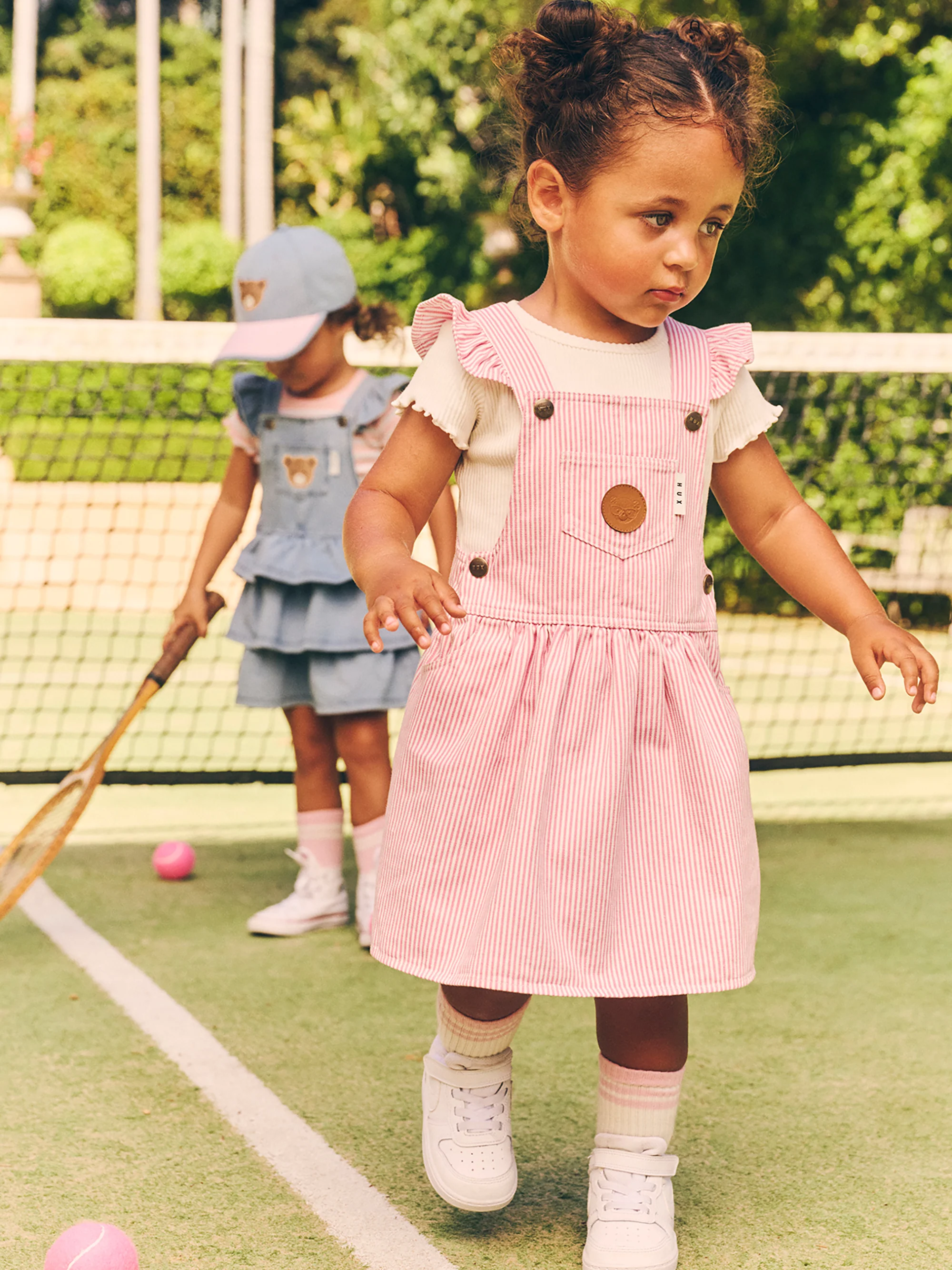 Candy Stripe Pinafore - Bubblegum Stripe - Image 4