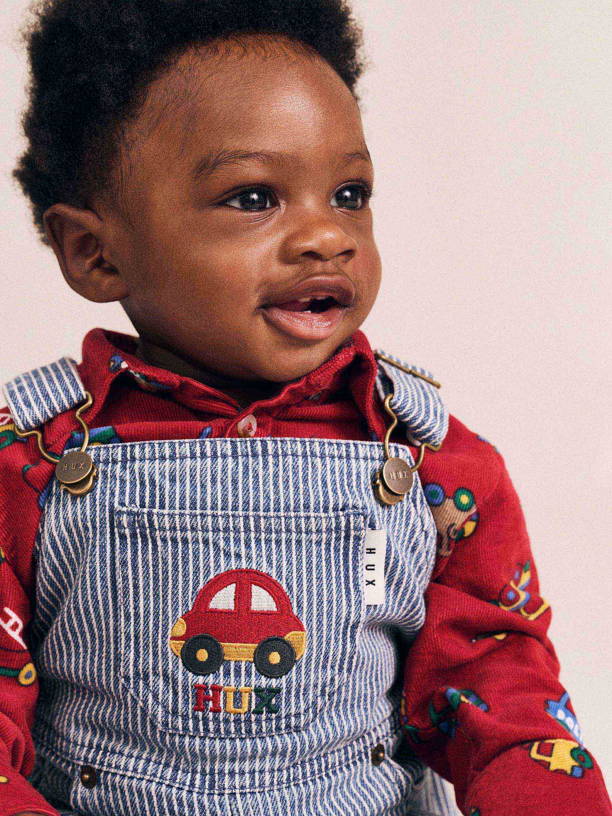 Car Denim Stripe Overalls - Image 3