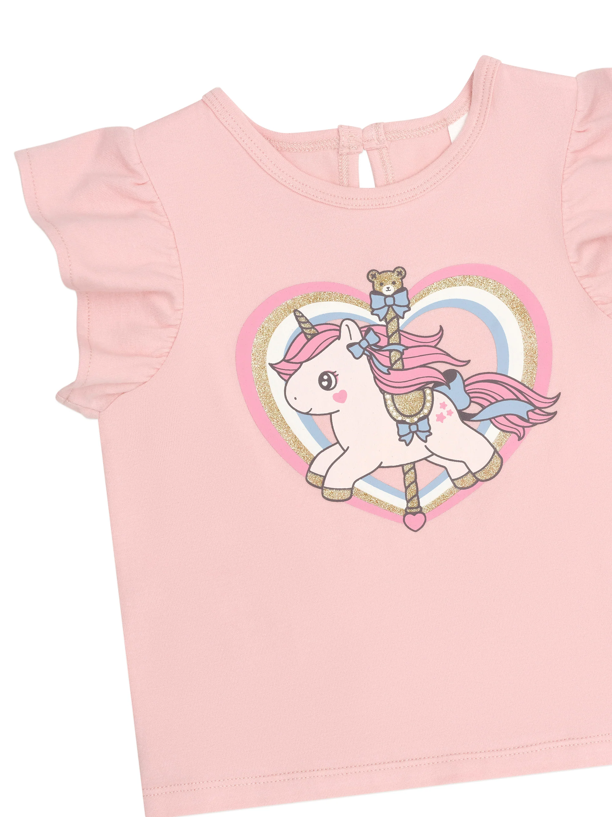Carousel Frill T-Shirt - Candy - Image 5