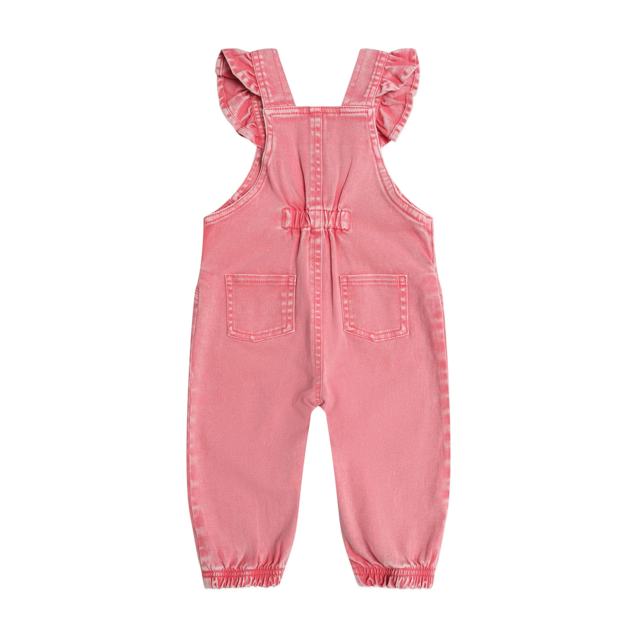 Huxbaby Cherry Heart Vintage Overalls - Image 3