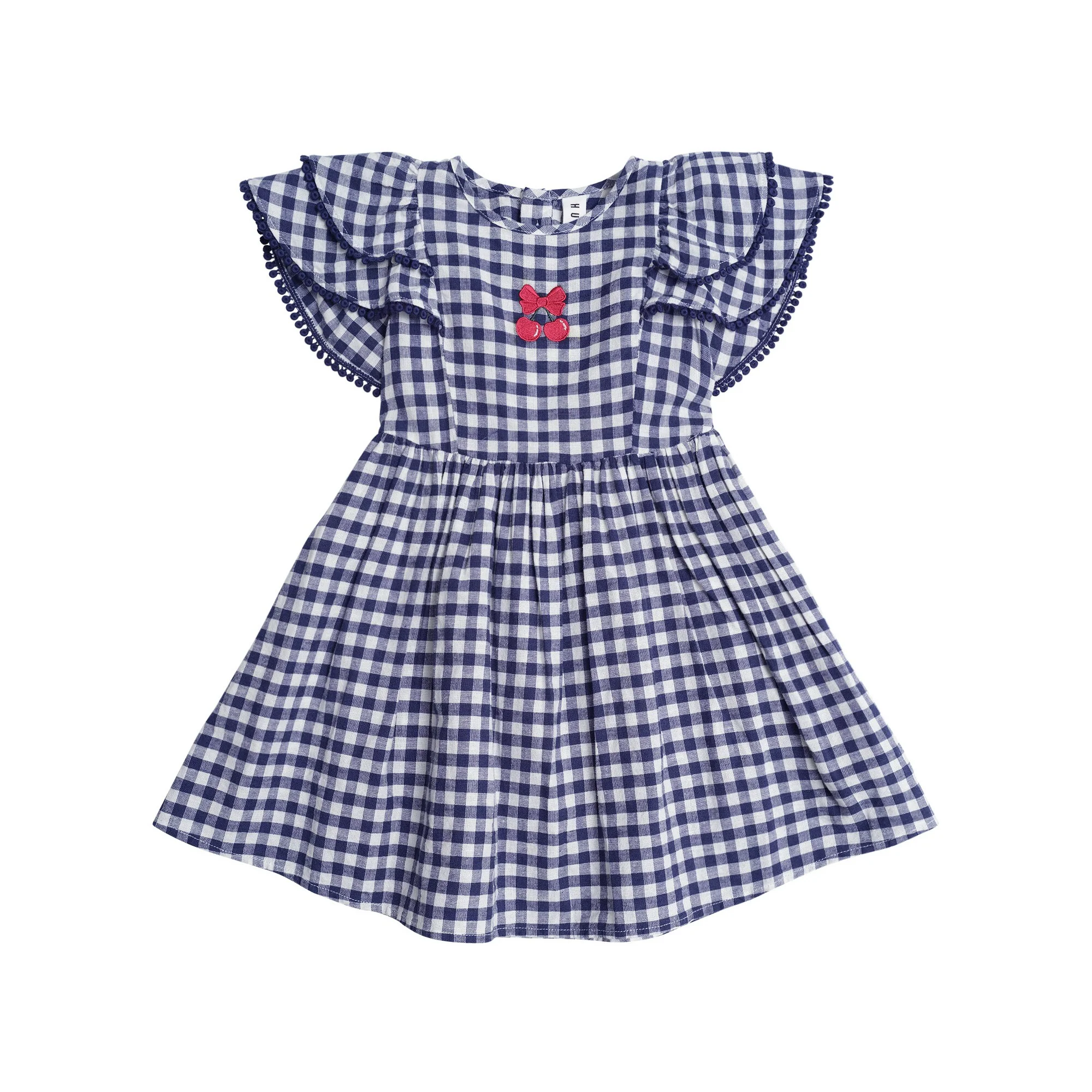 Cherry Pie Frill Dress Check