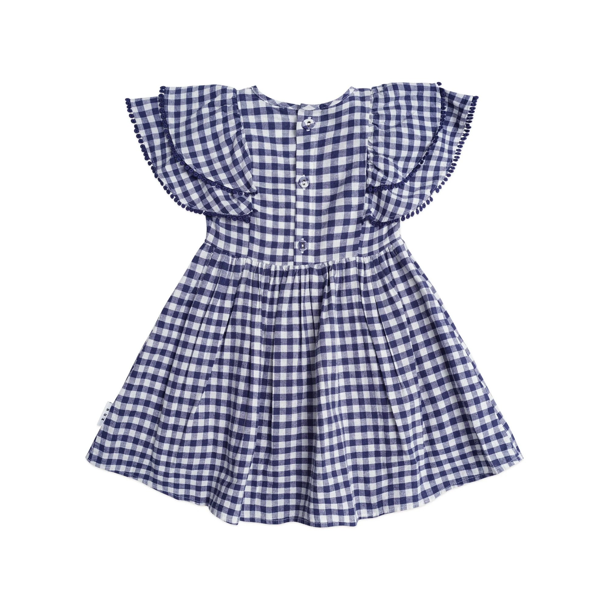 Cherry Pie Frill Dress Check - Image 3