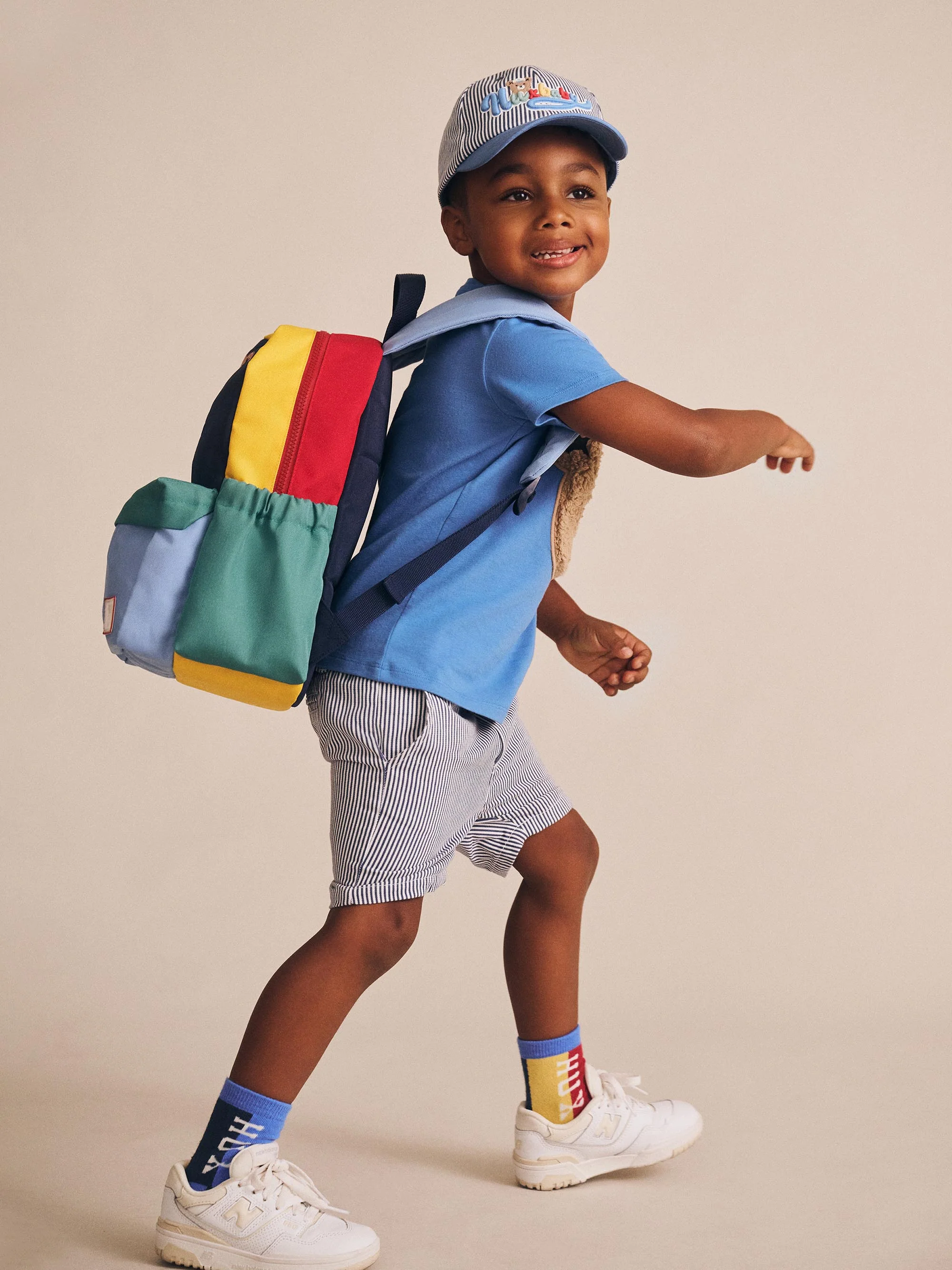 Huxbaby Classic Stripe Chino Shorts - Image 5