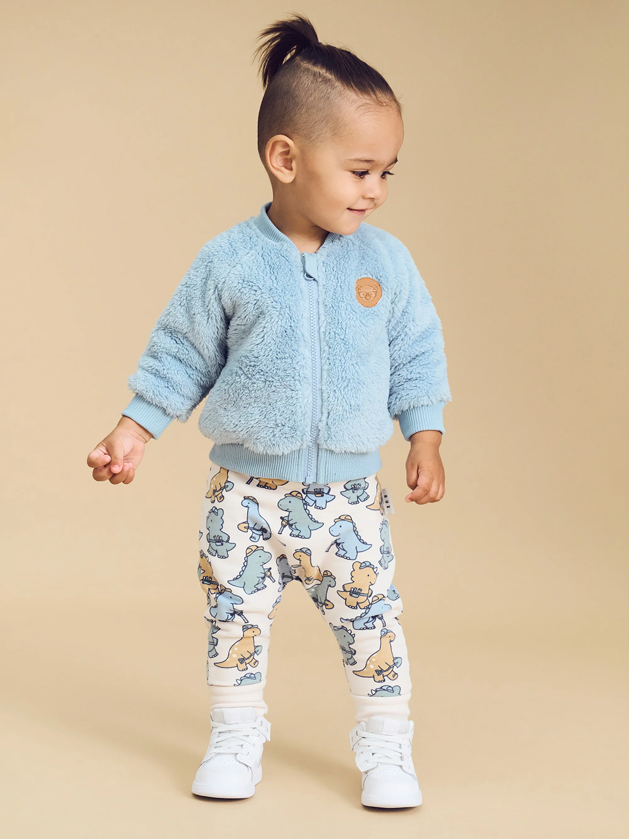 Construction Dinos Drop Crotch Pant - Multi - Image 2