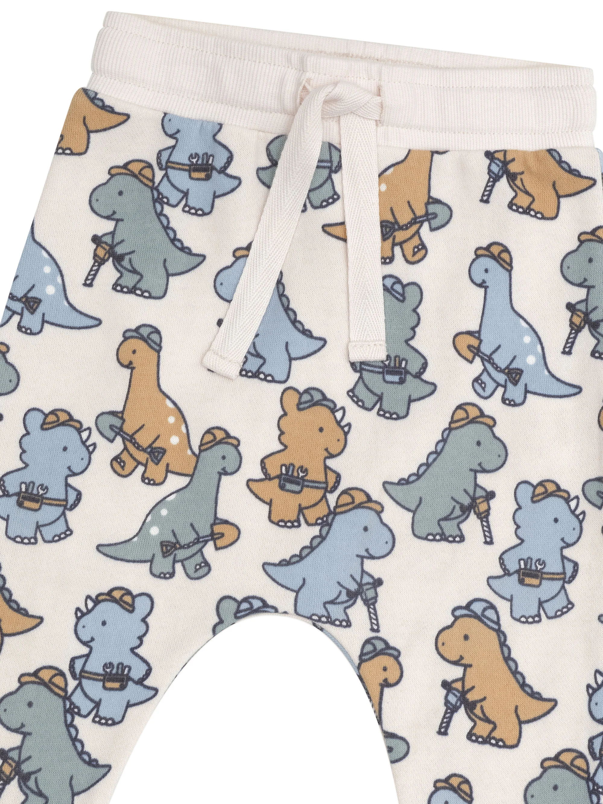 Construction Dinos Drop Crotch Pant - Multi - Image 4