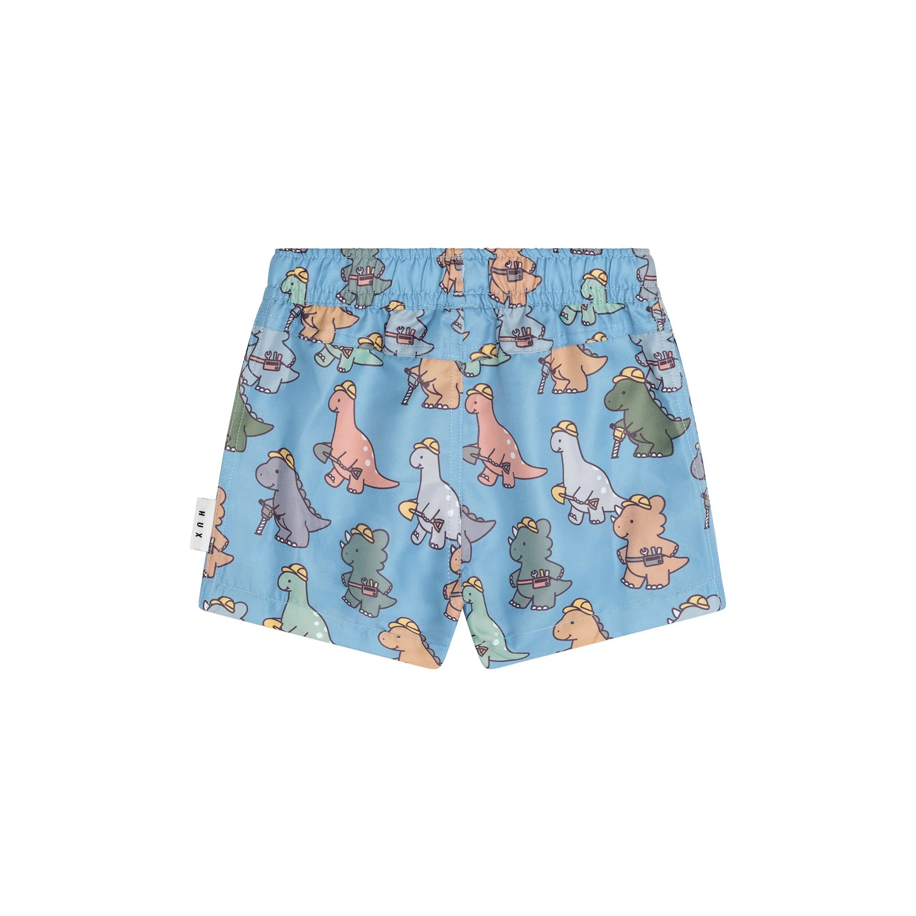 Construction Dinos Swim Short - Bright Blue - Image 3