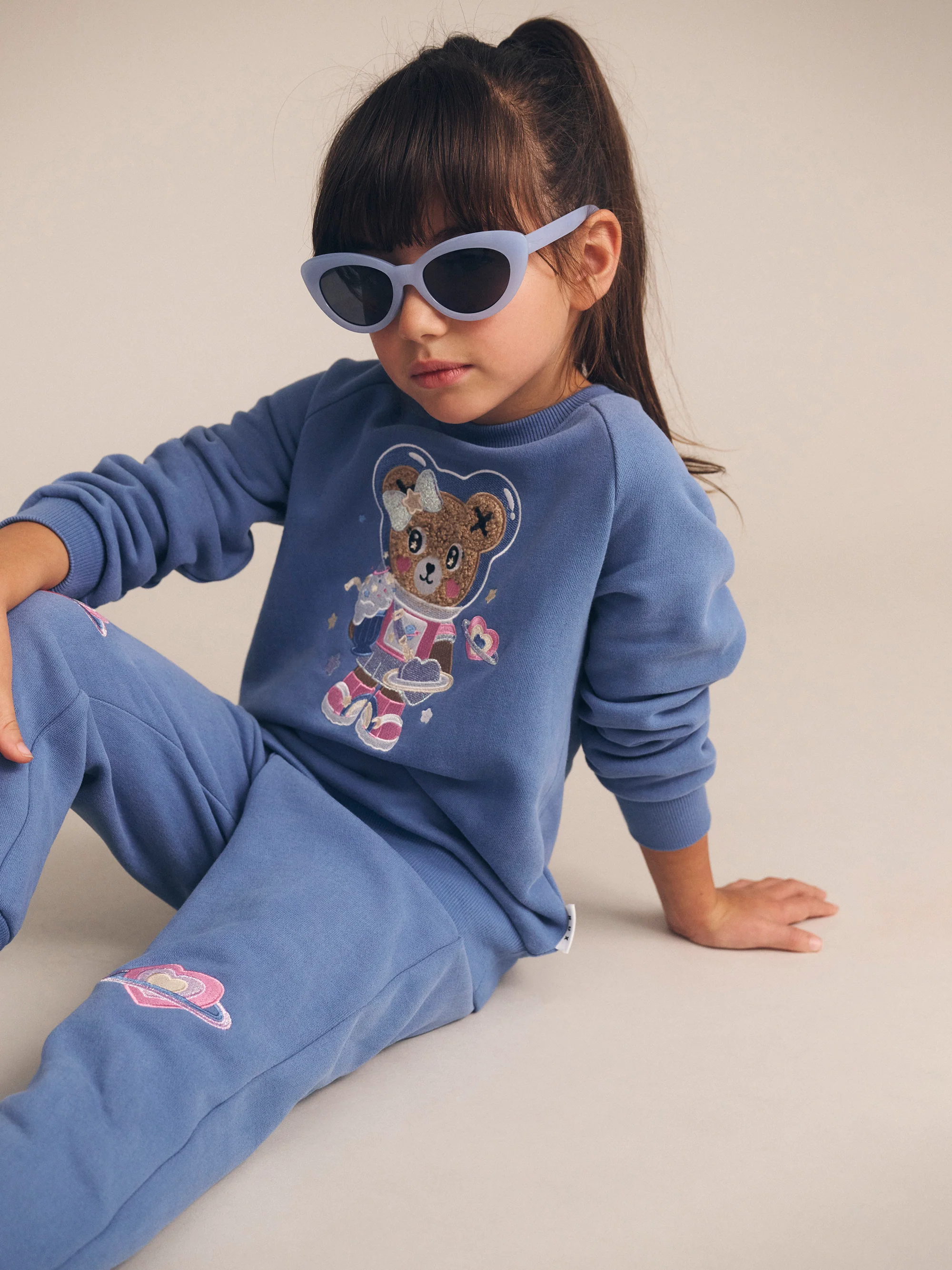 Huxbaby Cosmic Hearts Track Pant - Image 2