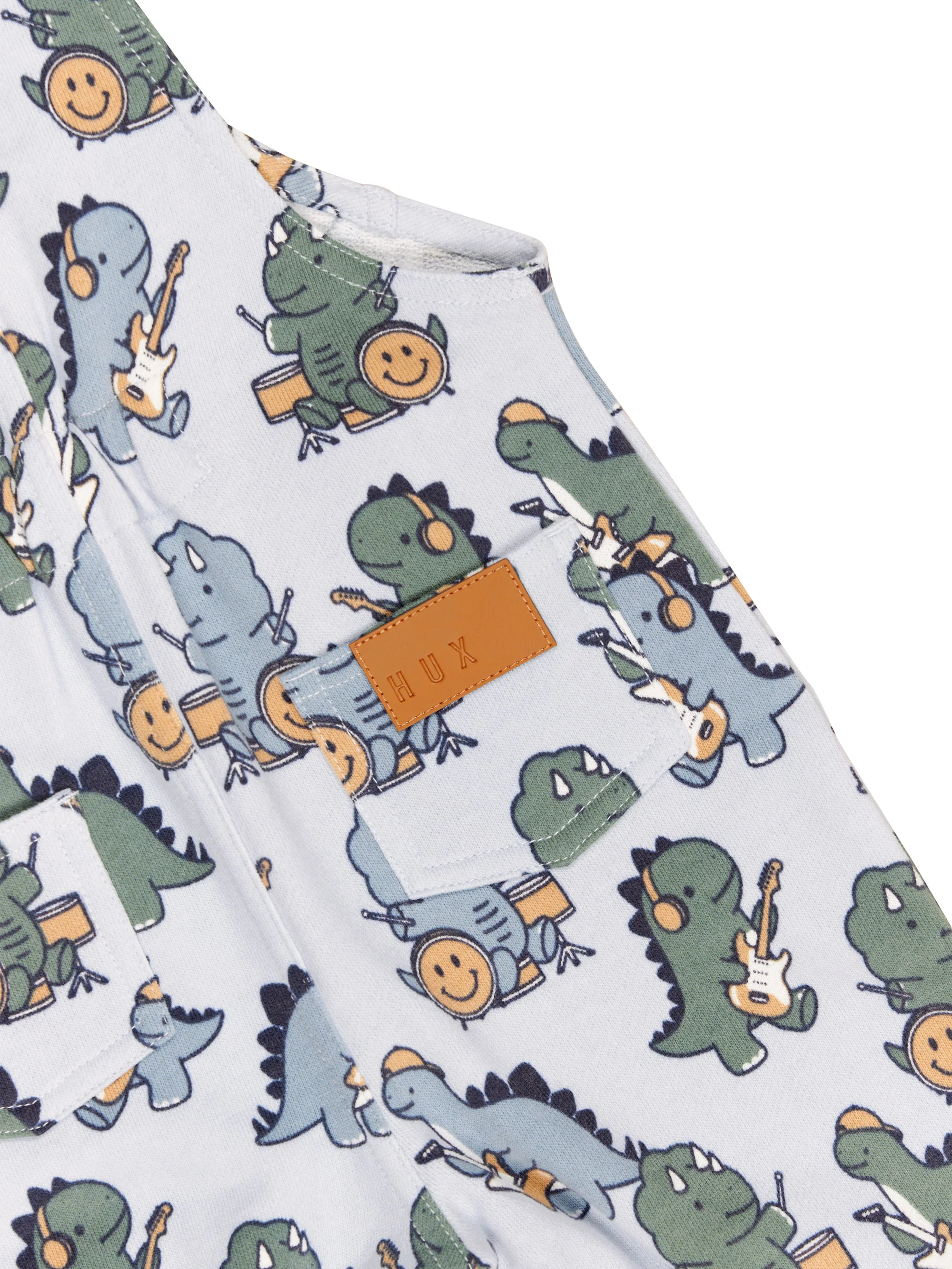 Dino Band Overall - Slate - Image 3