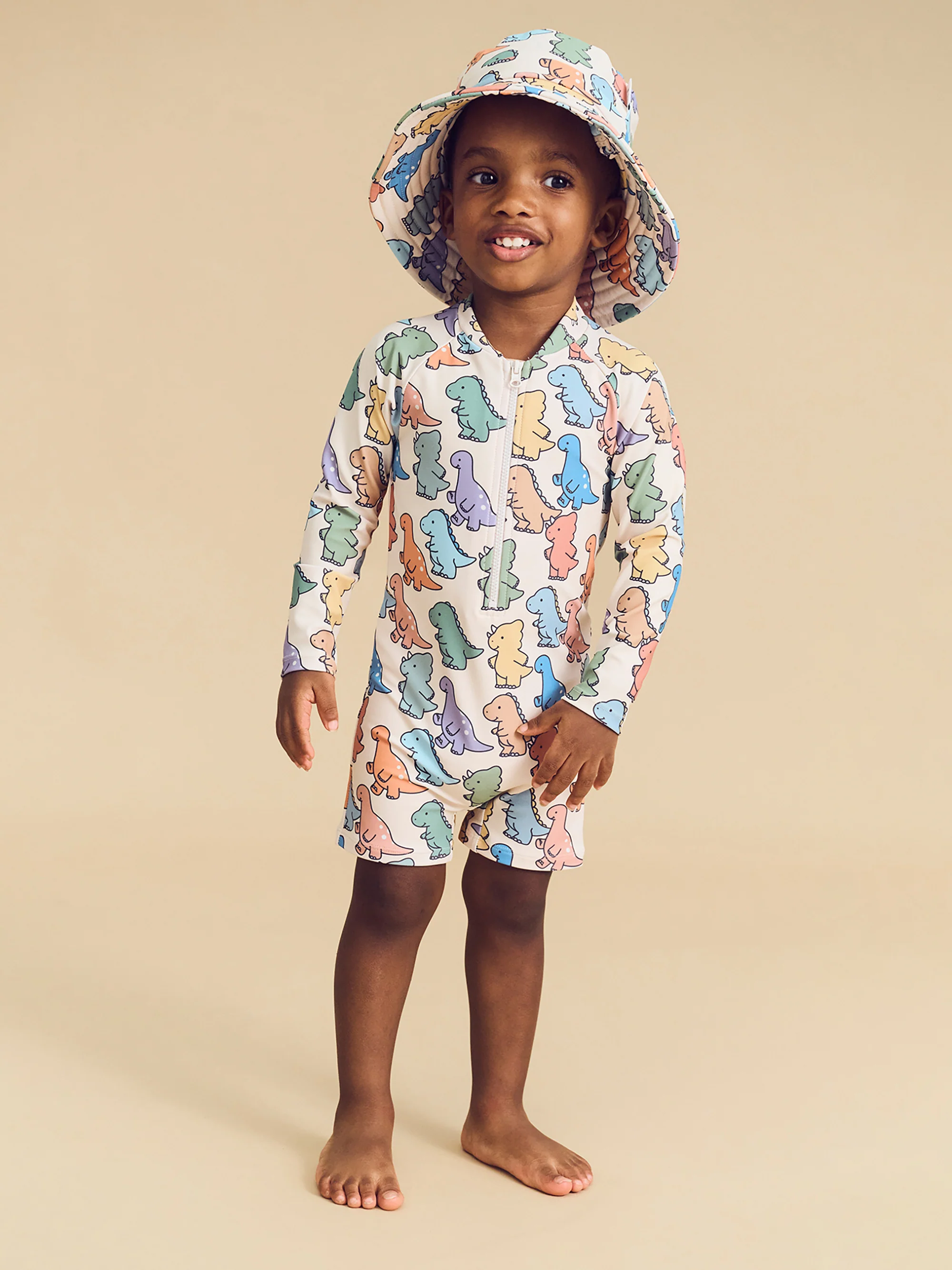 Dino Play Swim Hat - Multi - Image 2