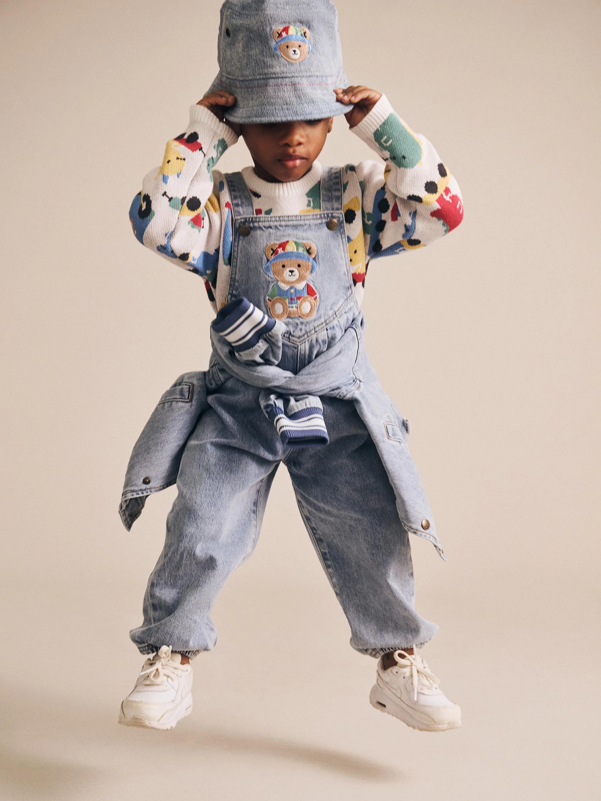 Huxbaby Dino Train Knit Pullover - Image 4