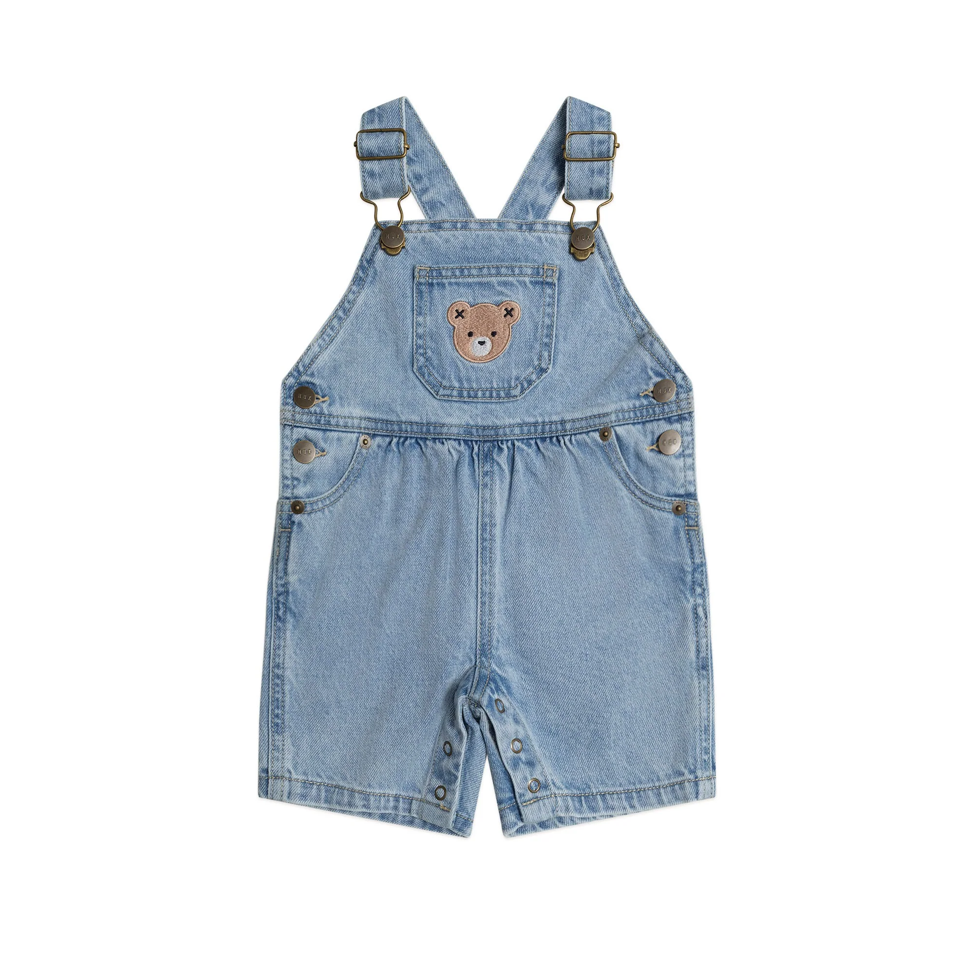 Dreamy Denim Short Overalls