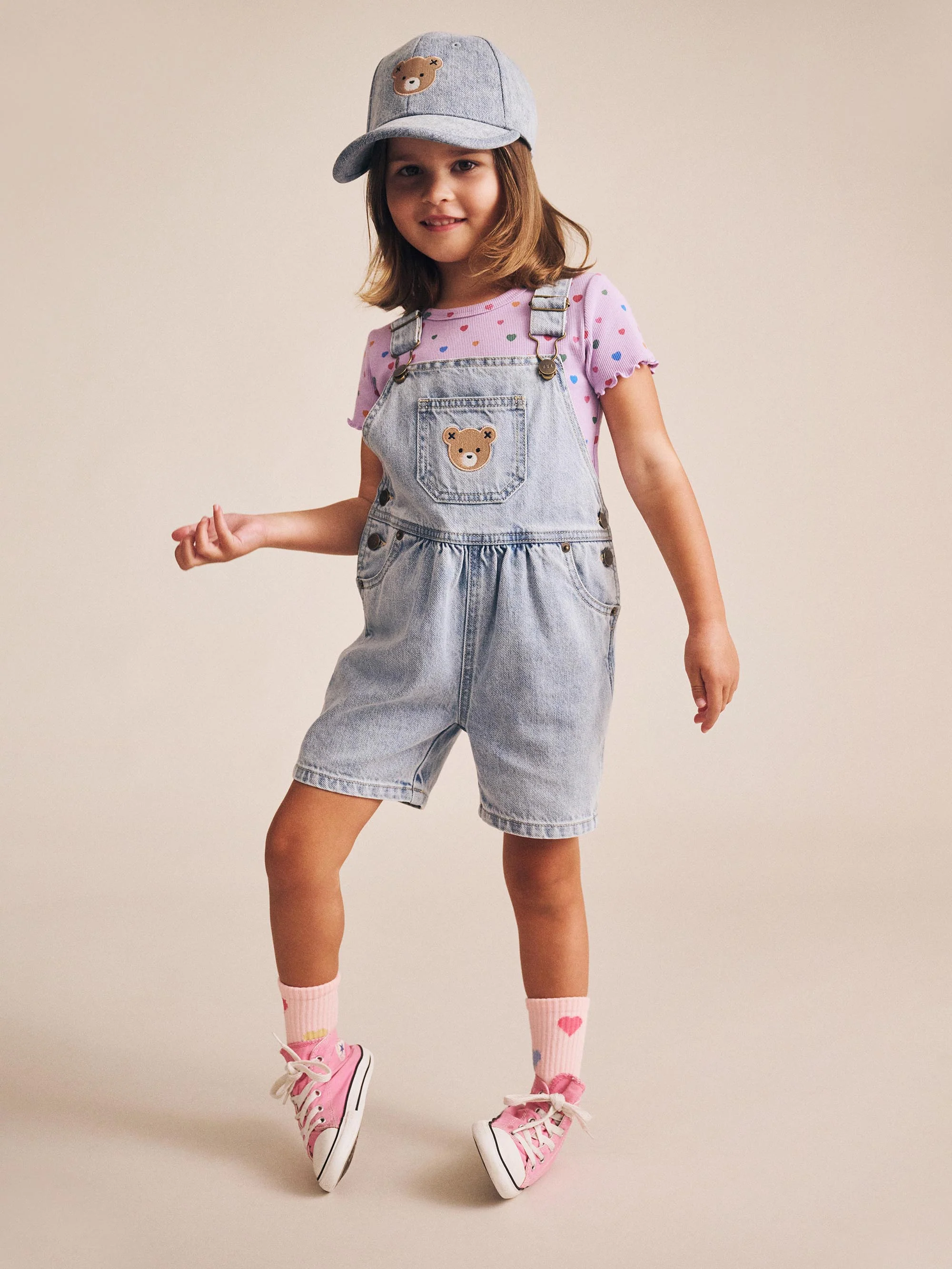 Dreamy Denim Short Overalls - Image 6
