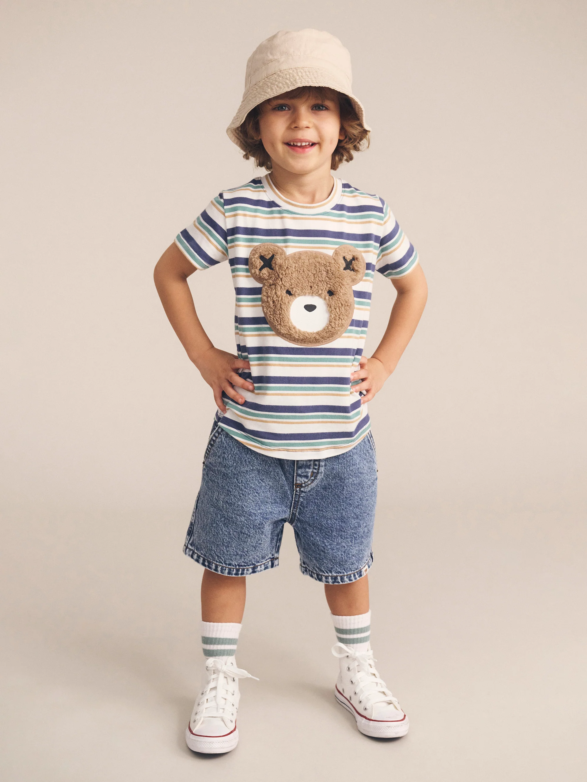 Huxbaby Denim Shorts - Dreamy - Image 2
