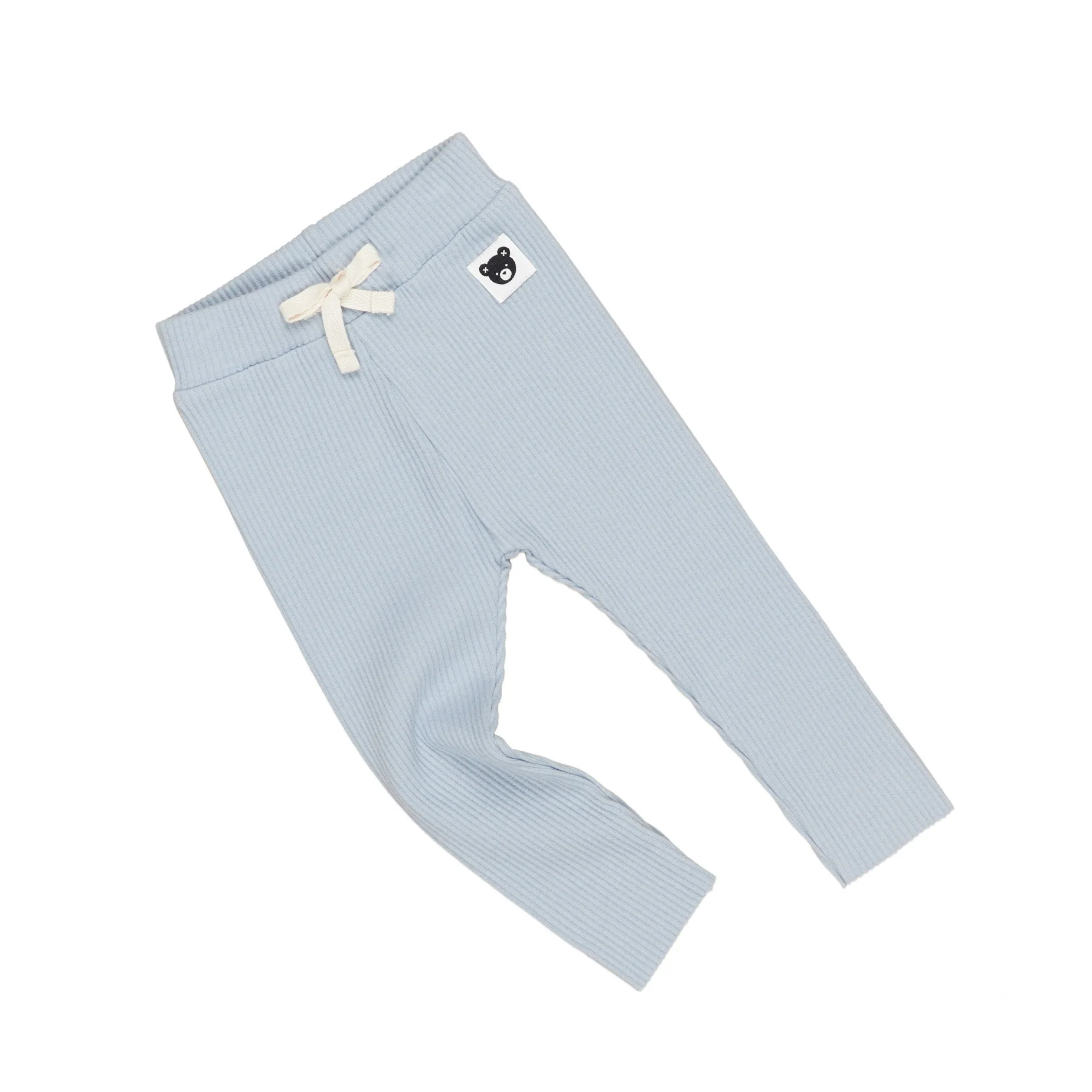 Rib Legging - Dusty Blue - Image 6