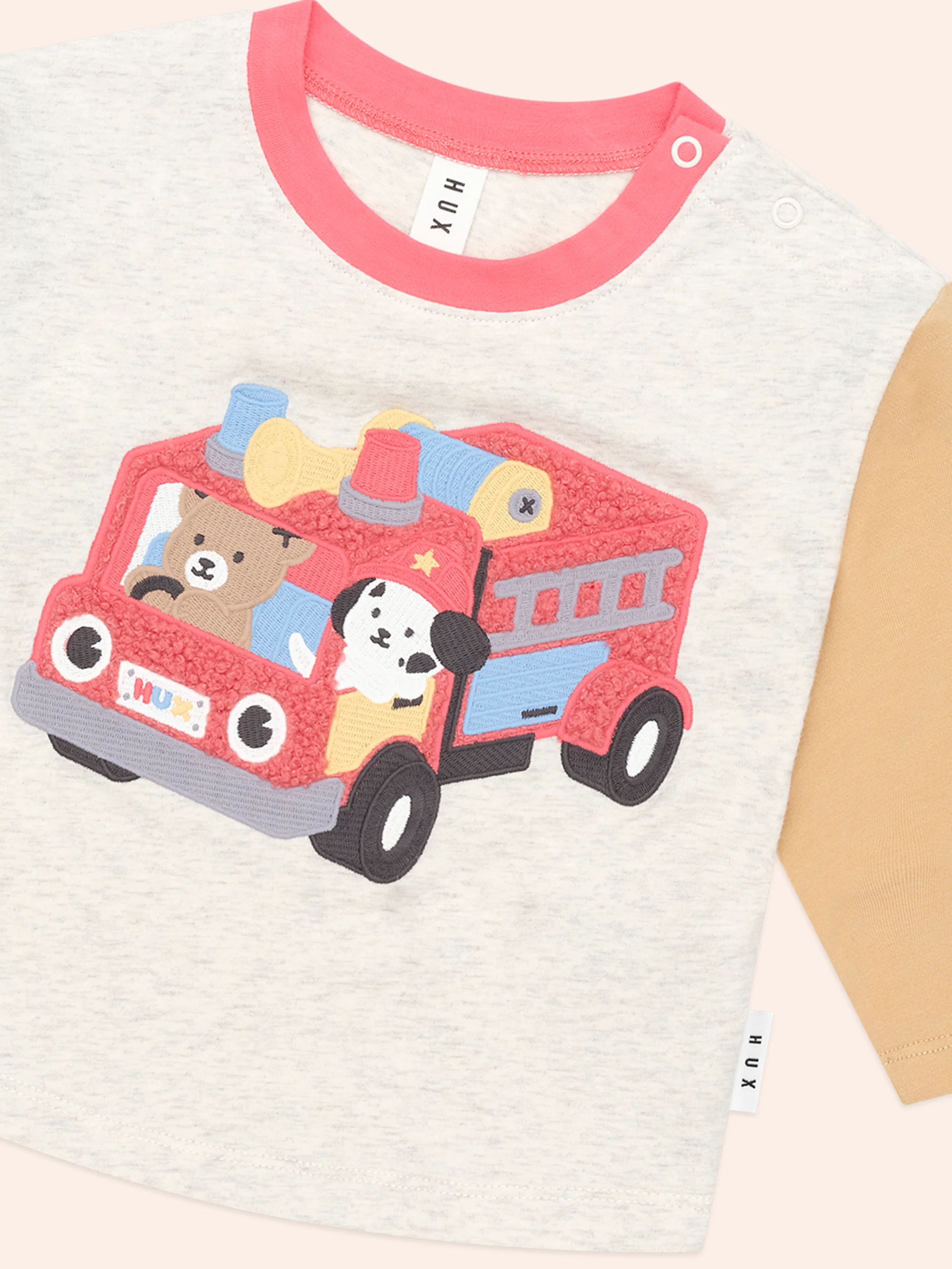 Huxbaby Firetruck Hux Top - Image 3