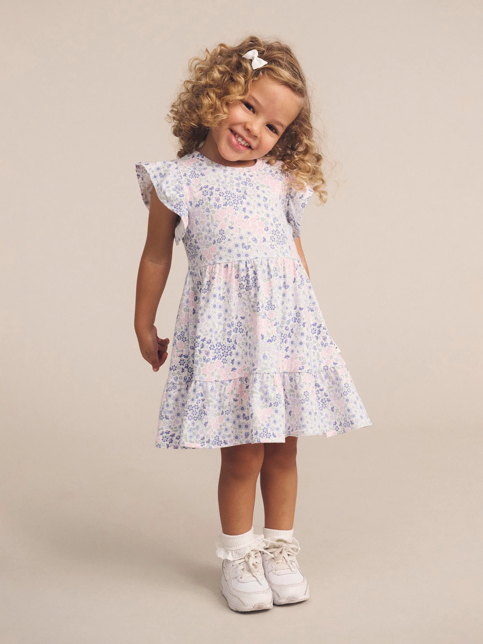 Huxbaby Flower Garden Tier Dress - Image 2