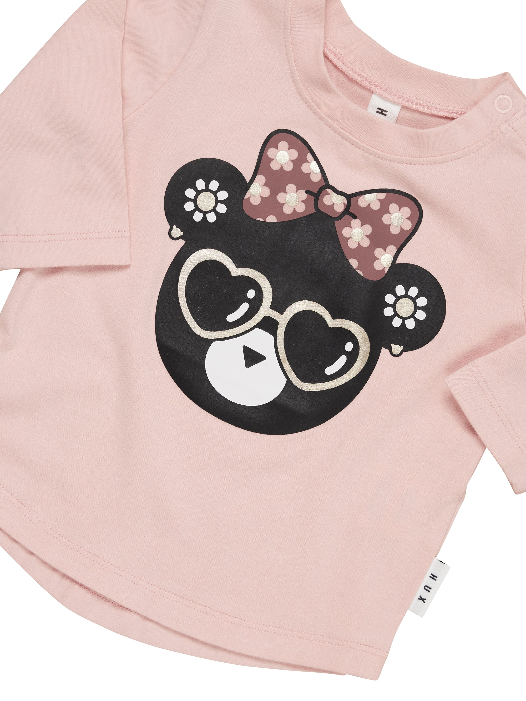 Huxbaby Flower Hux Bear Top - Rosebud - Image 3