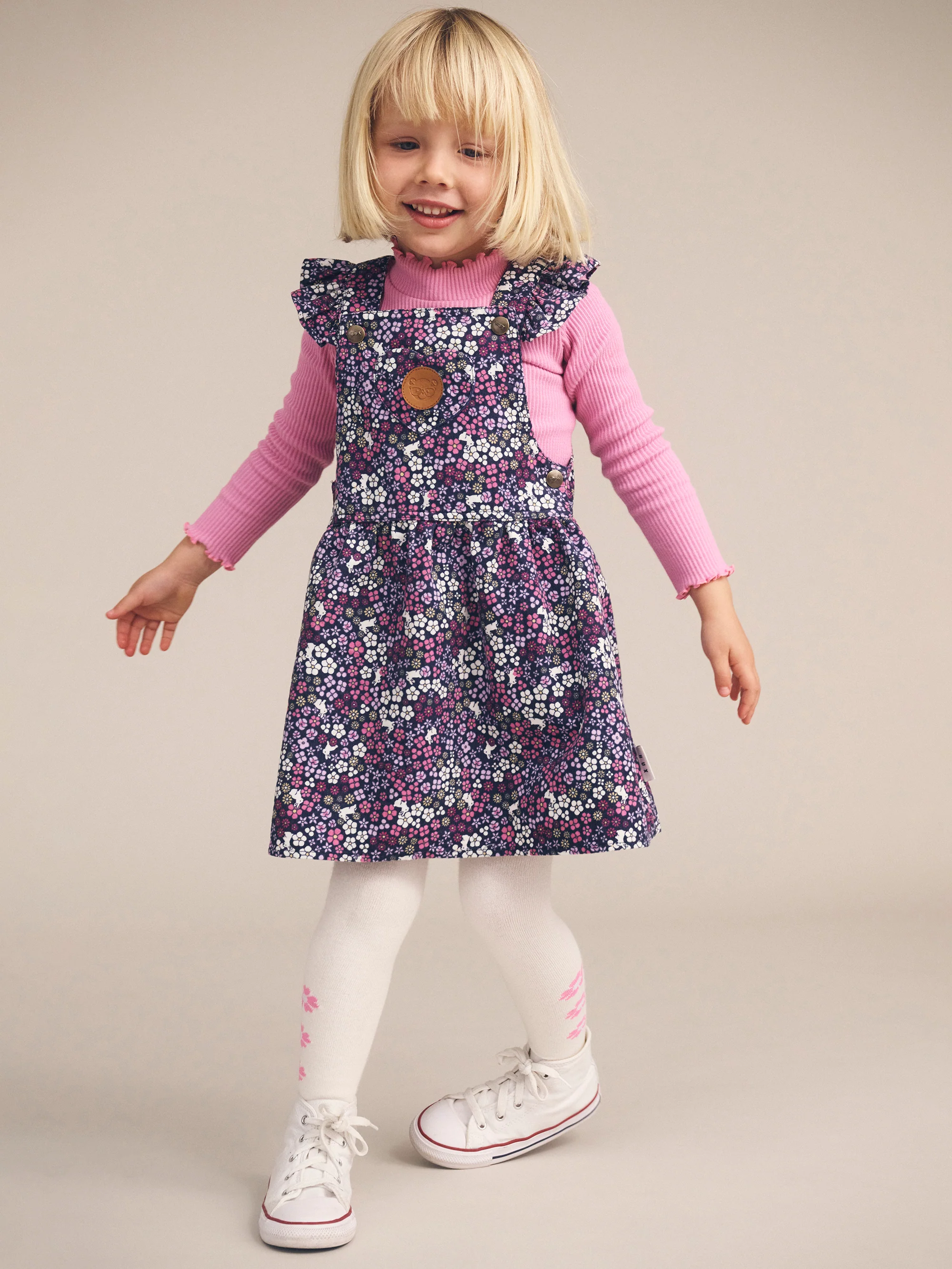 Huxbaby Flower Tights - Image 3