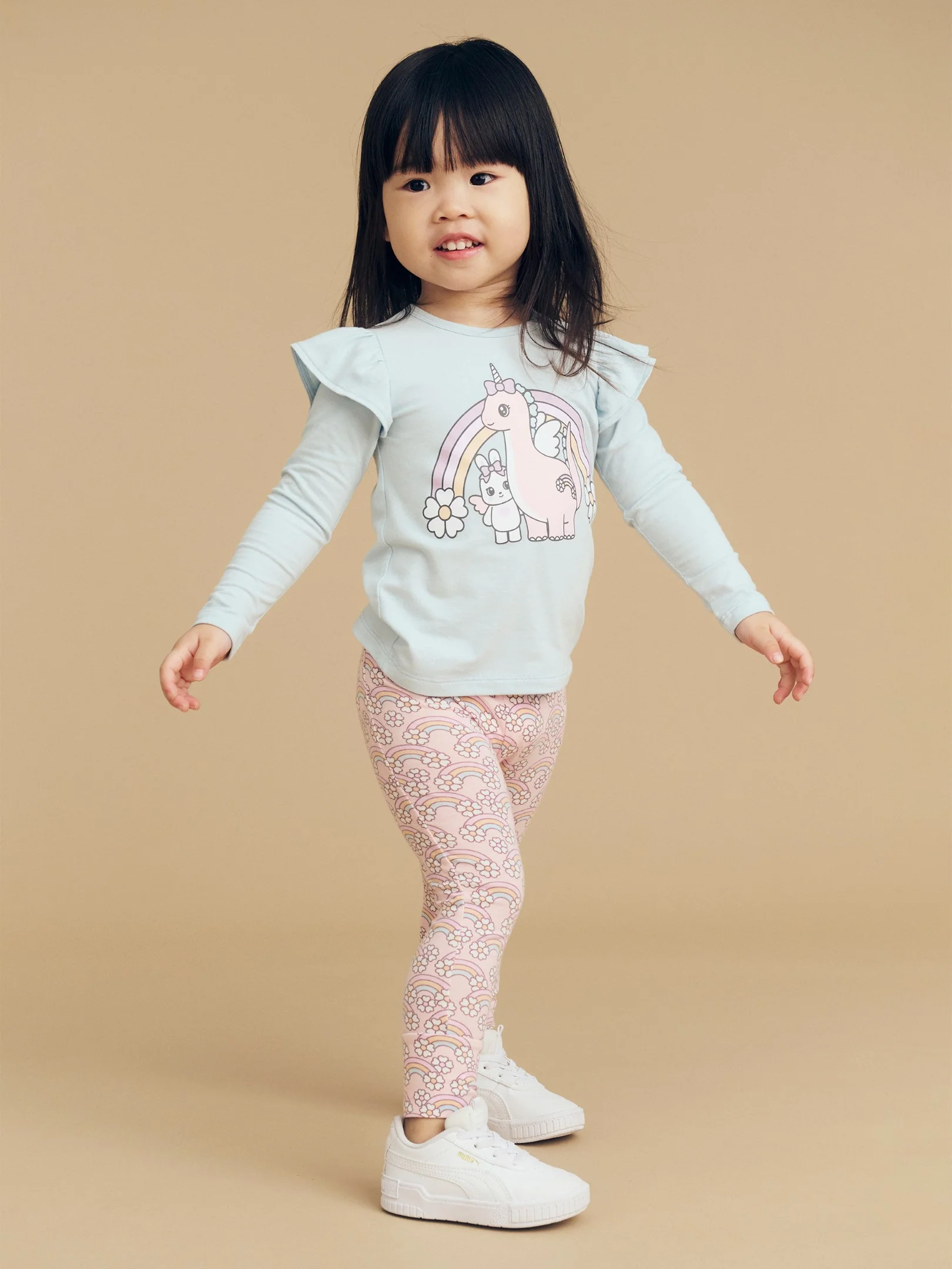 Flowerbow Legging - Pink Pearl - Image 2