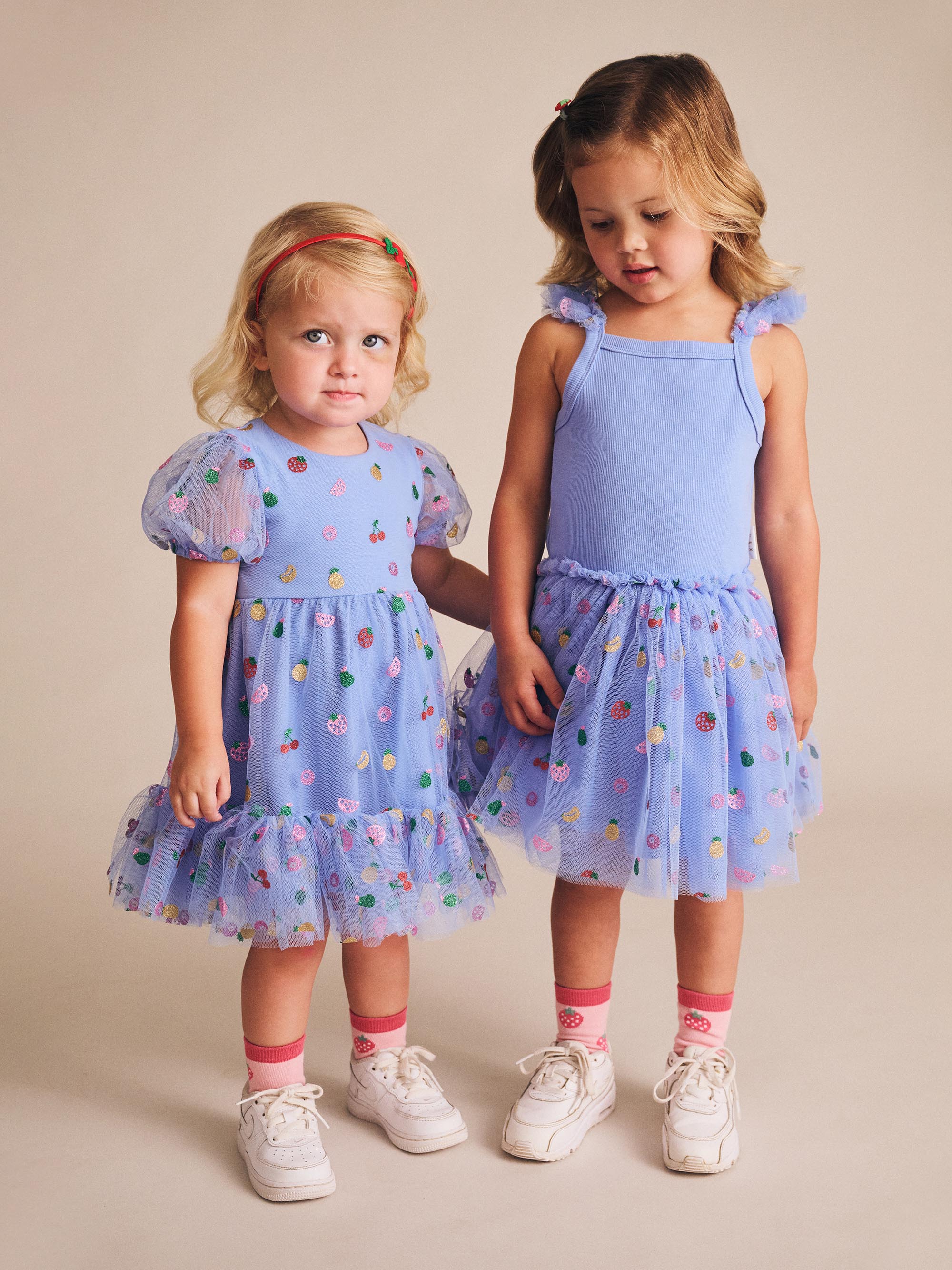 Huxbaby Fruit Salad Summer Tulle Dress - Image 3