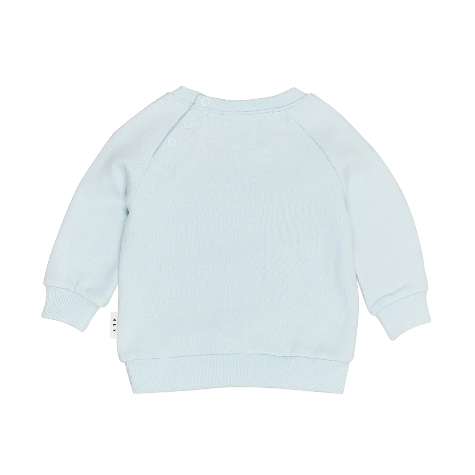 Furry Heart Bear Sweatshirt - Blue Misty - Image 5