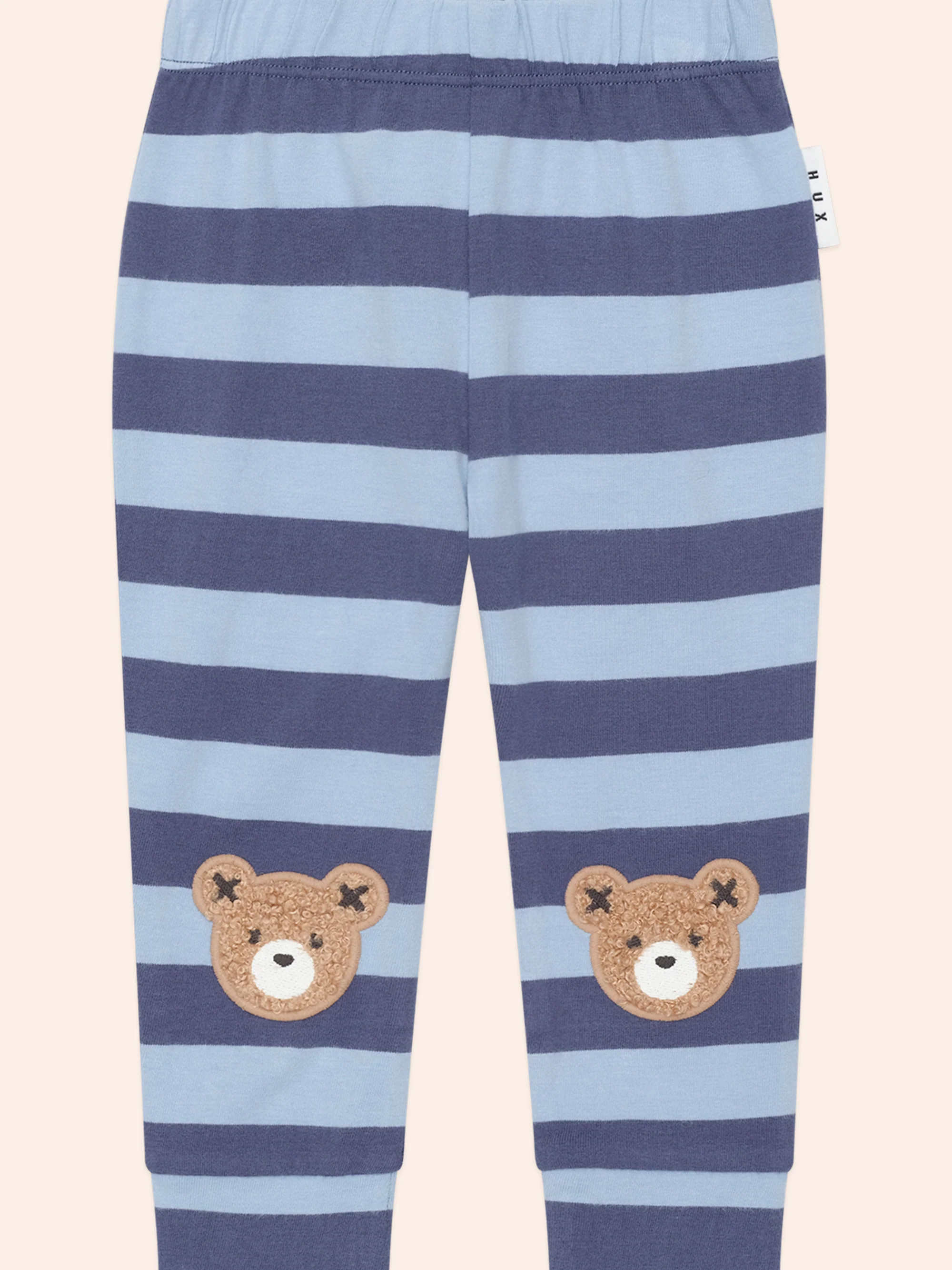 Huxbaby Furry Hux Bear Blue Stripe Legging - Image 5