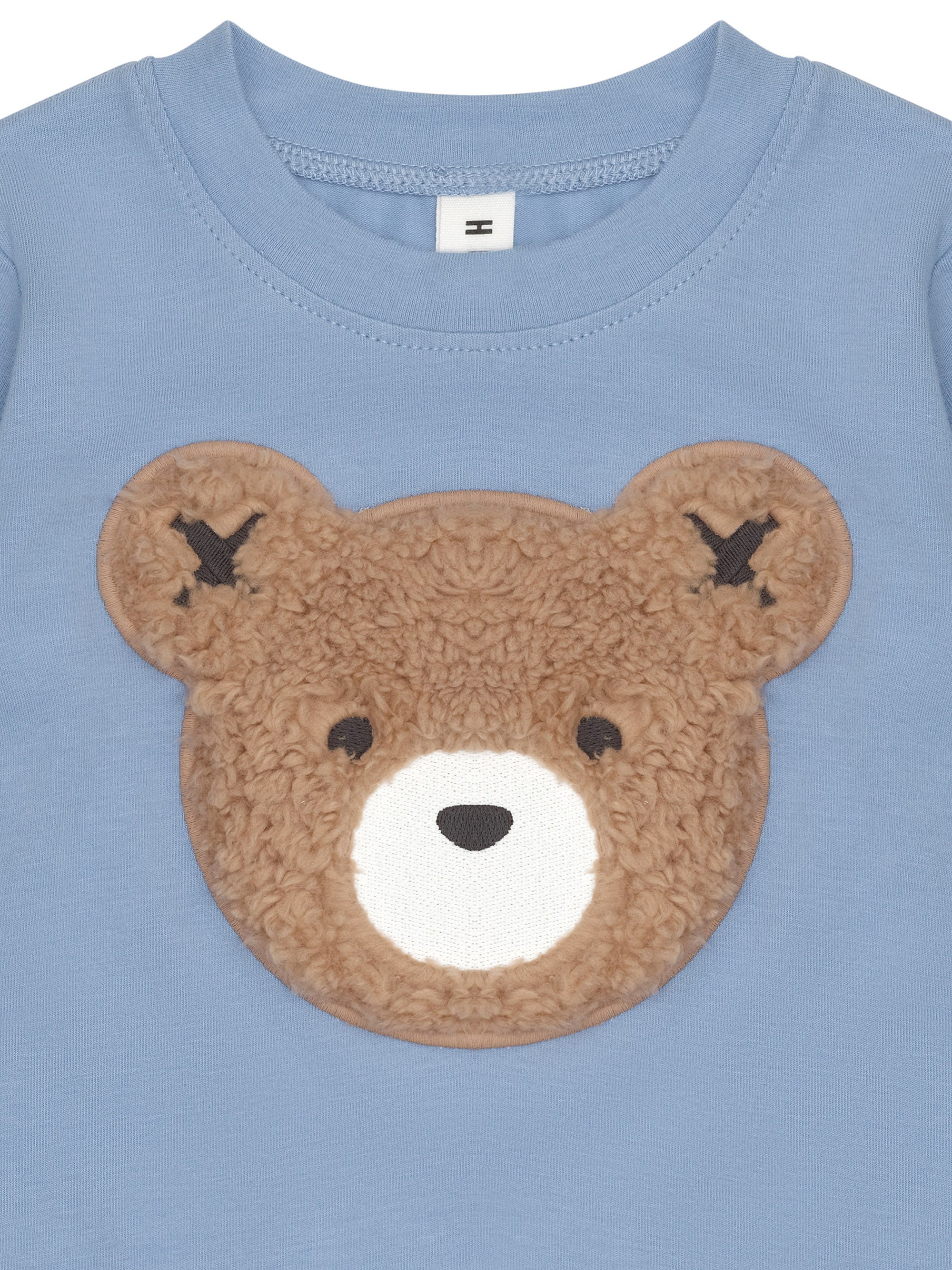 Furry Hux Top - Cornflower - Image 5