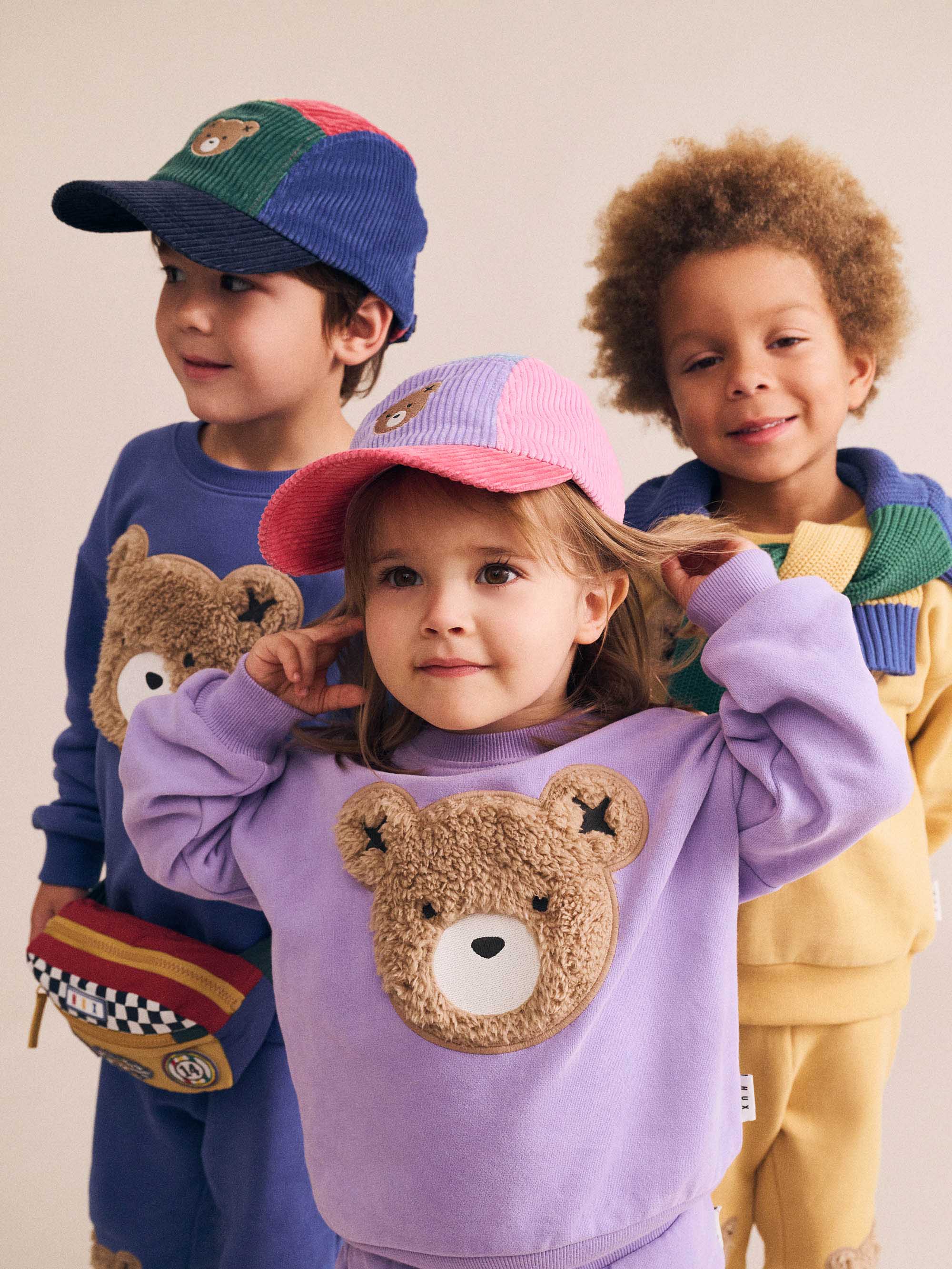 Furry Huxbear Sweatshirt - Violet - Image 4