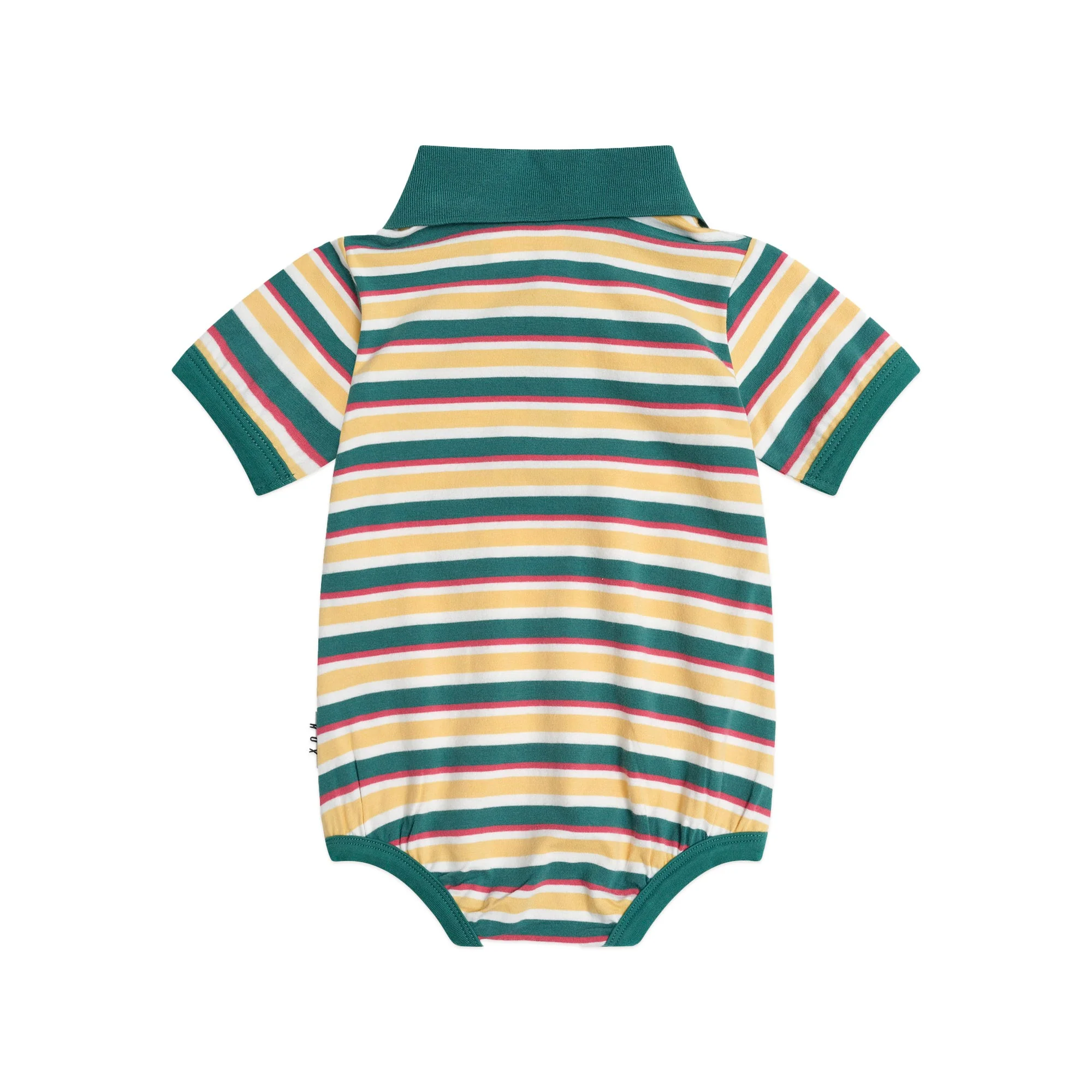 Gingerbread Preppy Polo Romper - Image 3