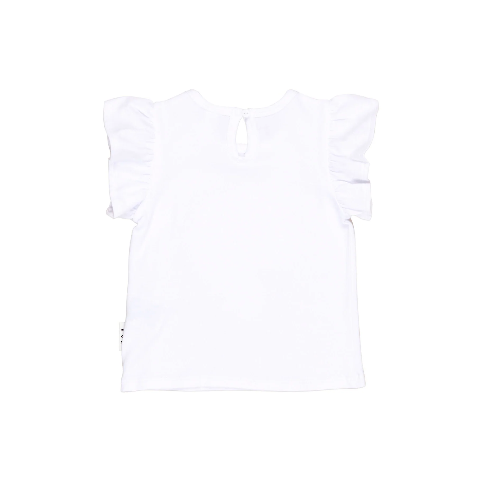 Glitter Caticorn Frill T-Shirt - White - Image 4