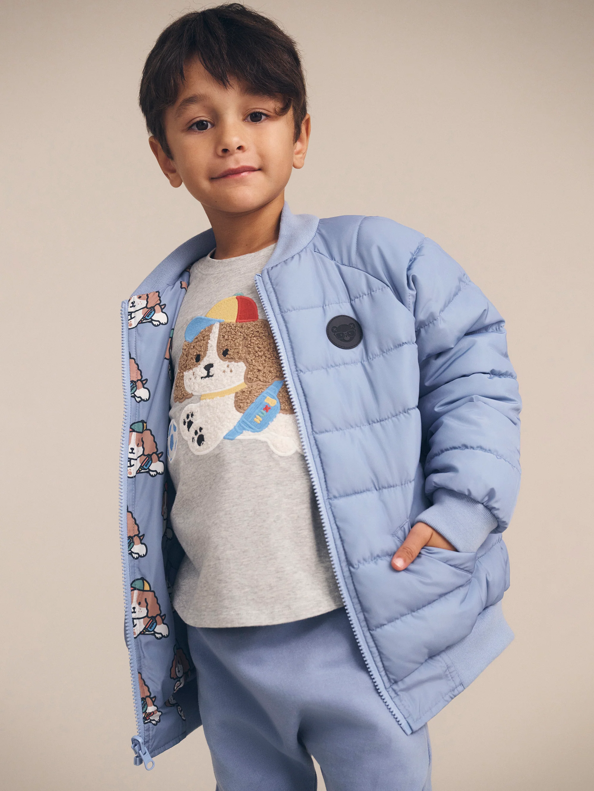 Huxbaby Happy Pup Top - Image 3