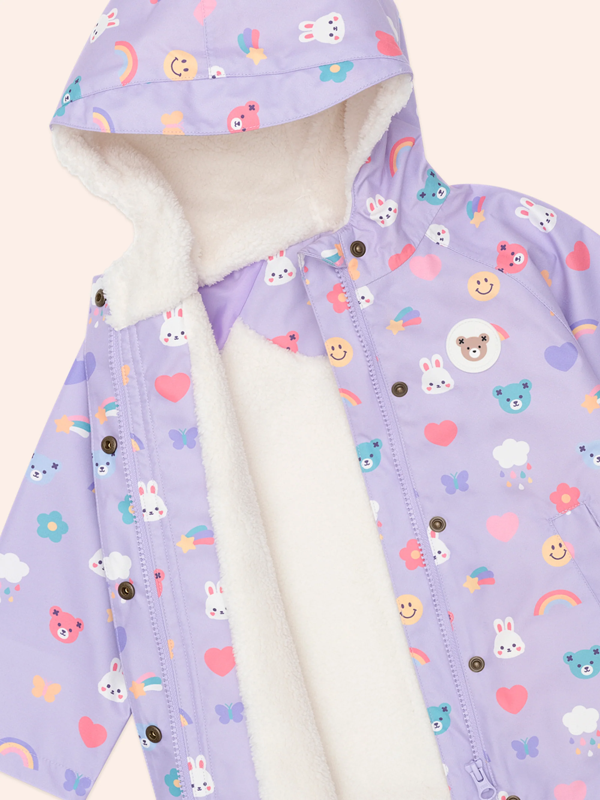 Huxbaby Hux Emoji Raincoat - Image 4