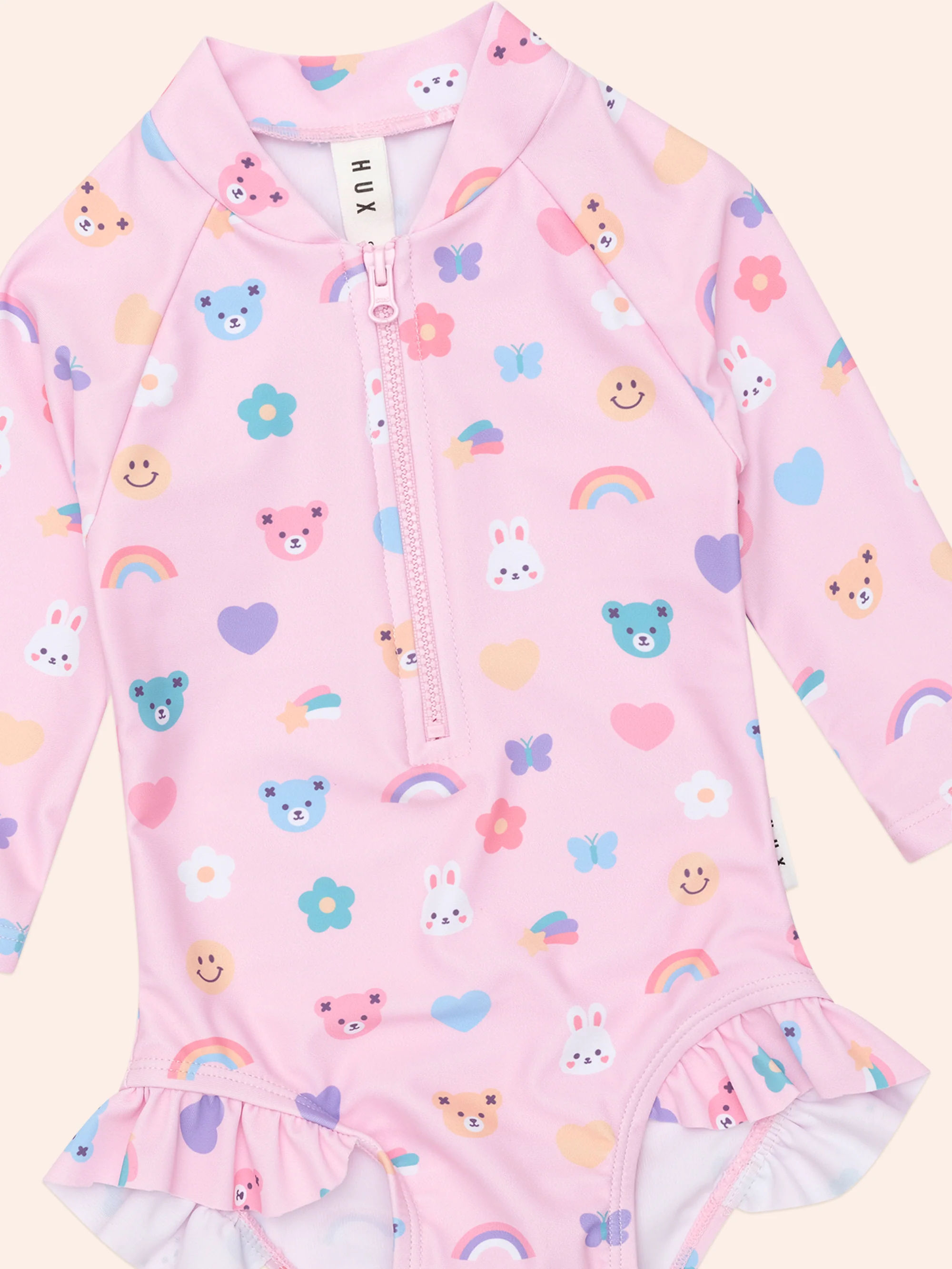 Hux Emoji Zip Swimsuit - Image 3