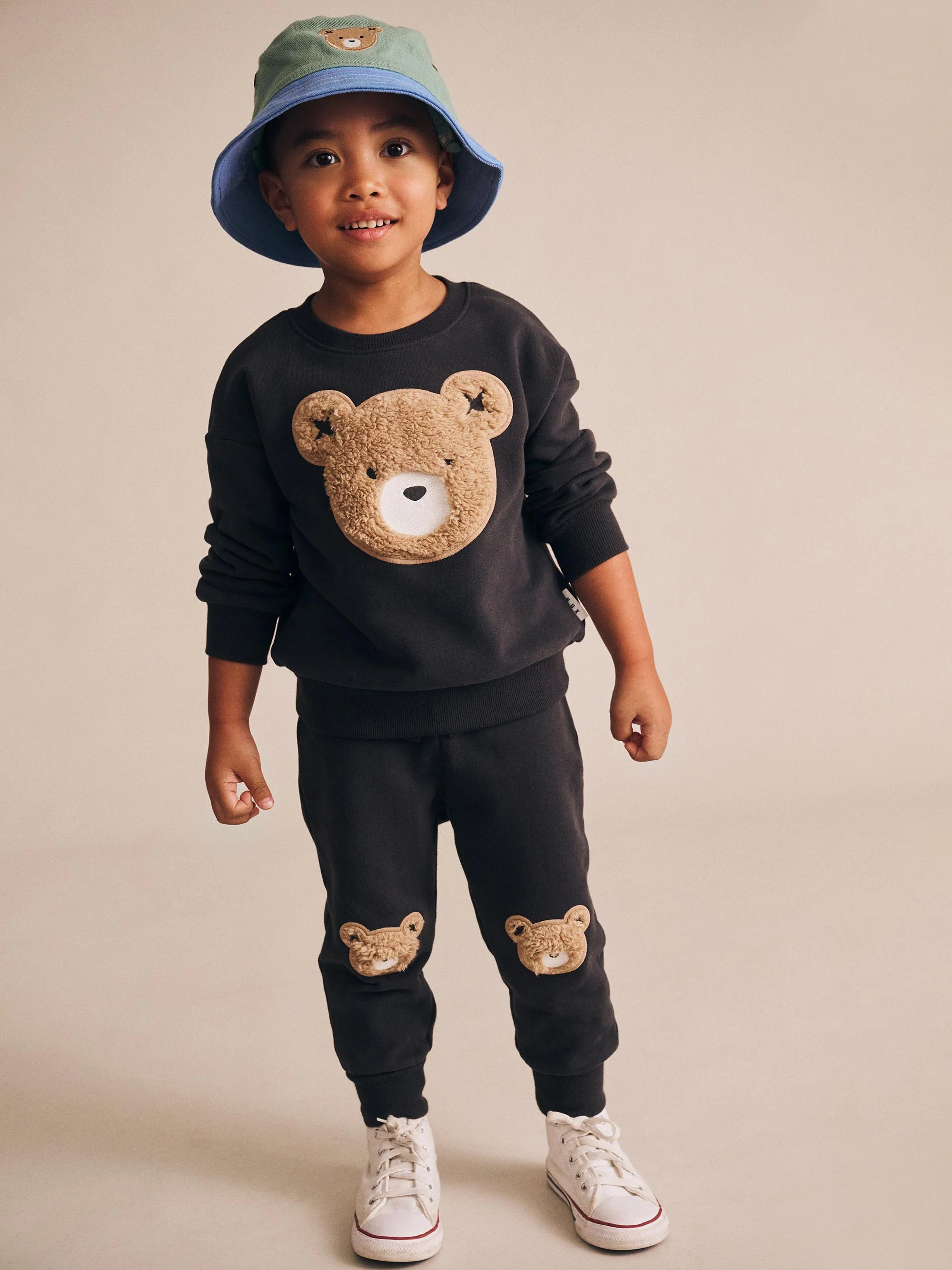 Huxbear Bucket Hat Denim Multicolour - Image 4