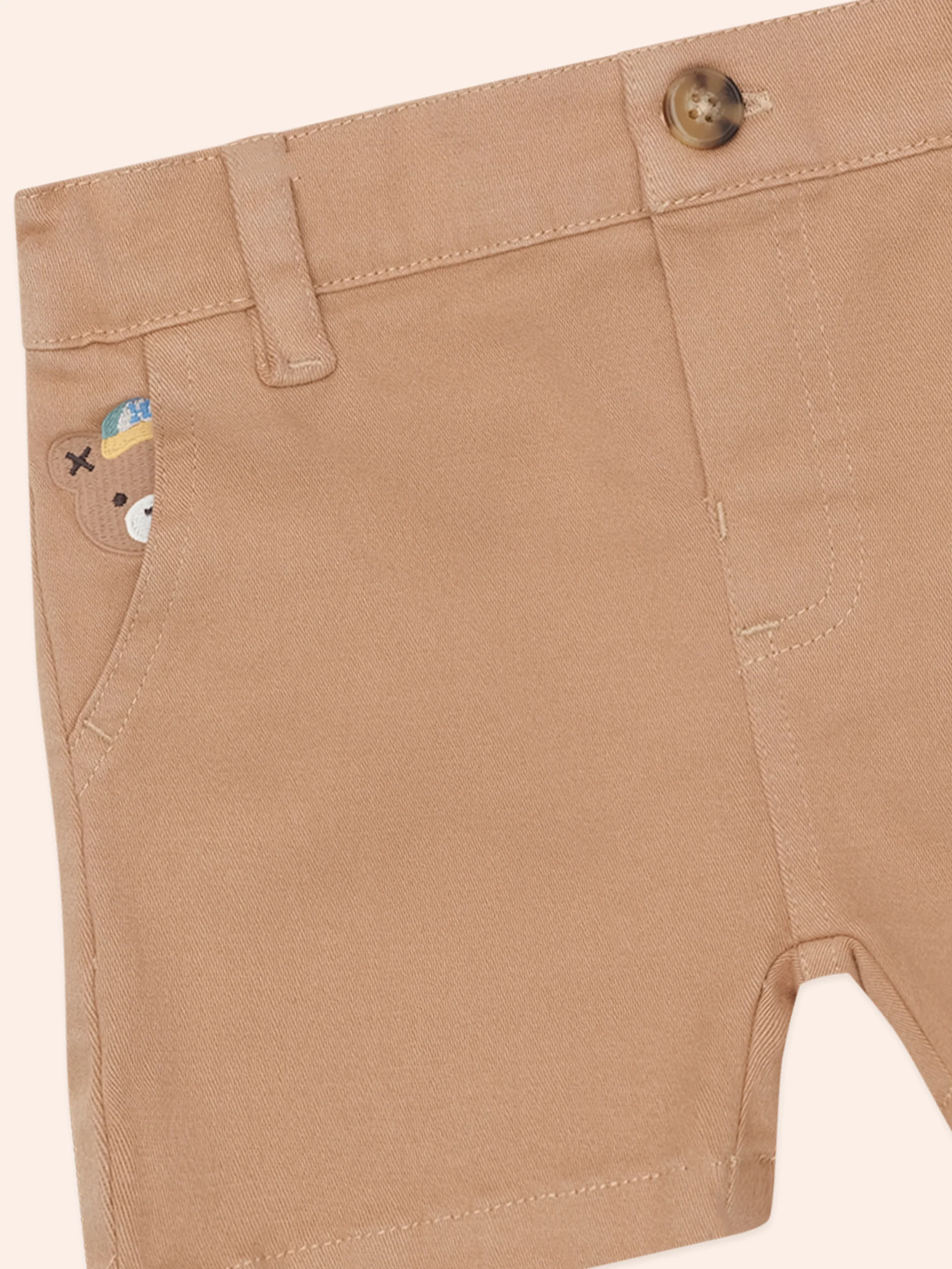 Huxbaby Huxbear Caramel Chino Short - Image 5
