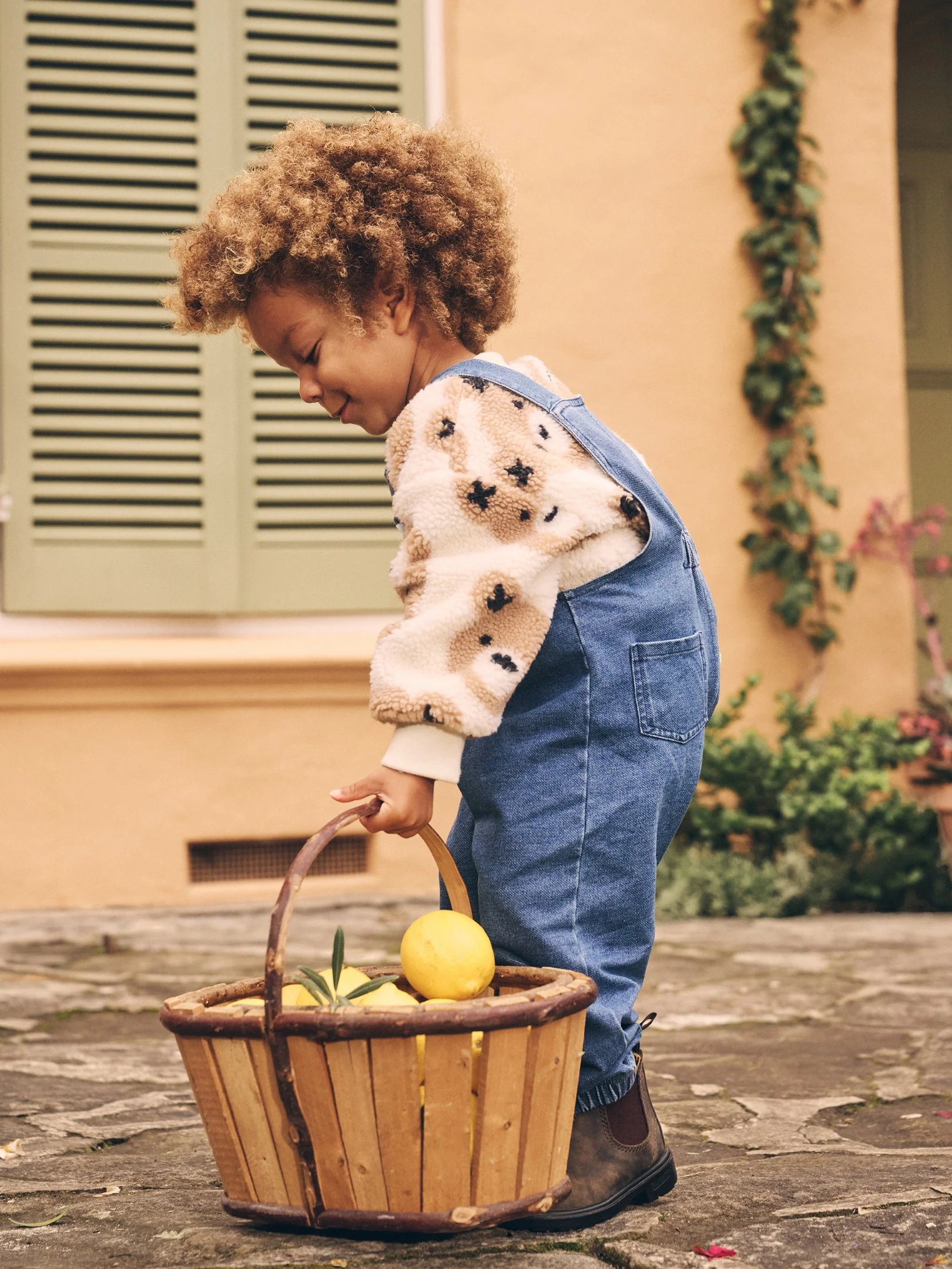 Huxbear Knit Denim Overalls - Image 6