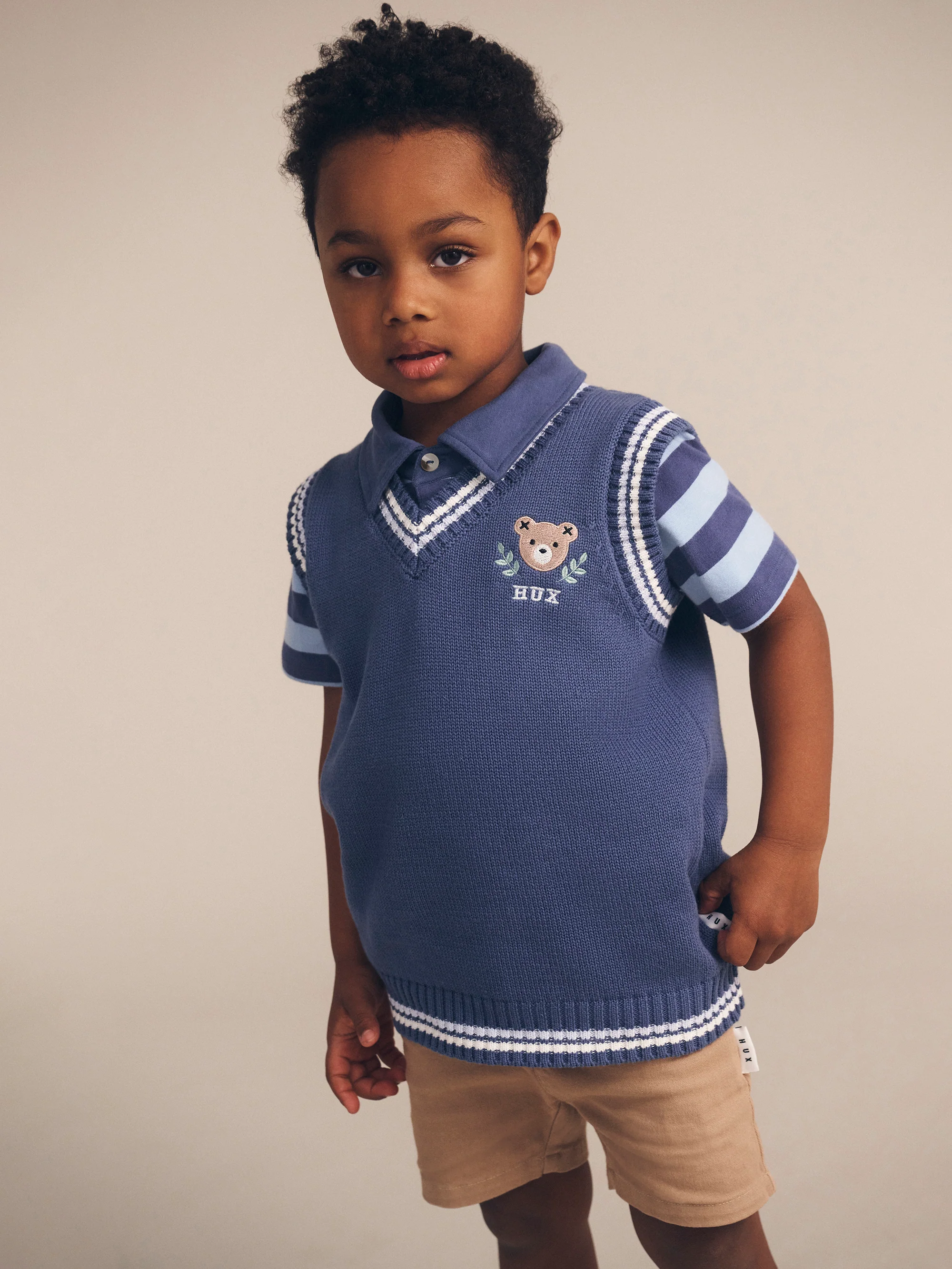 Huxbaby Huxbear Knit Vest - Image 4