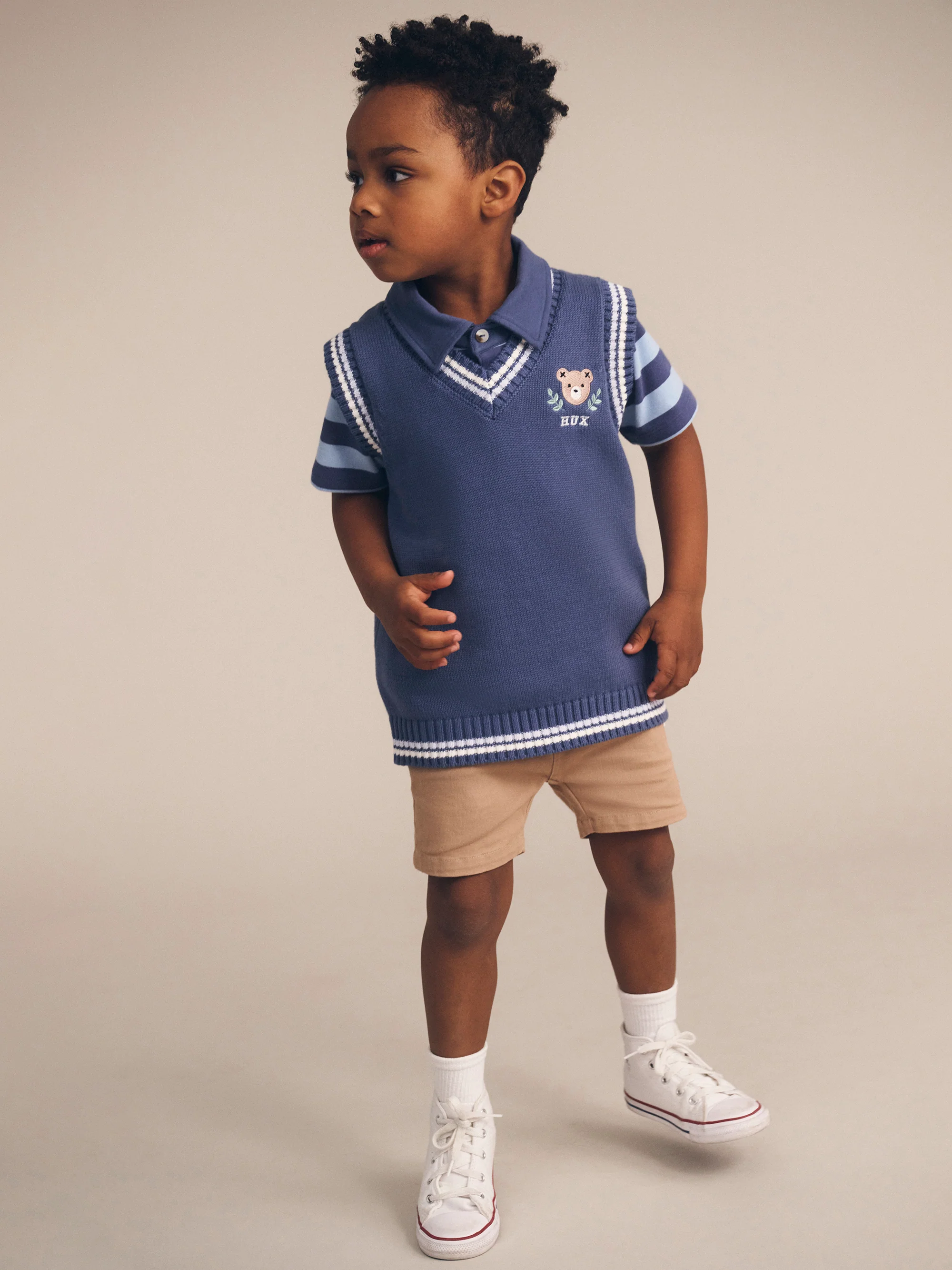 Huxbaby Huxbear Knit Vest - Image 5